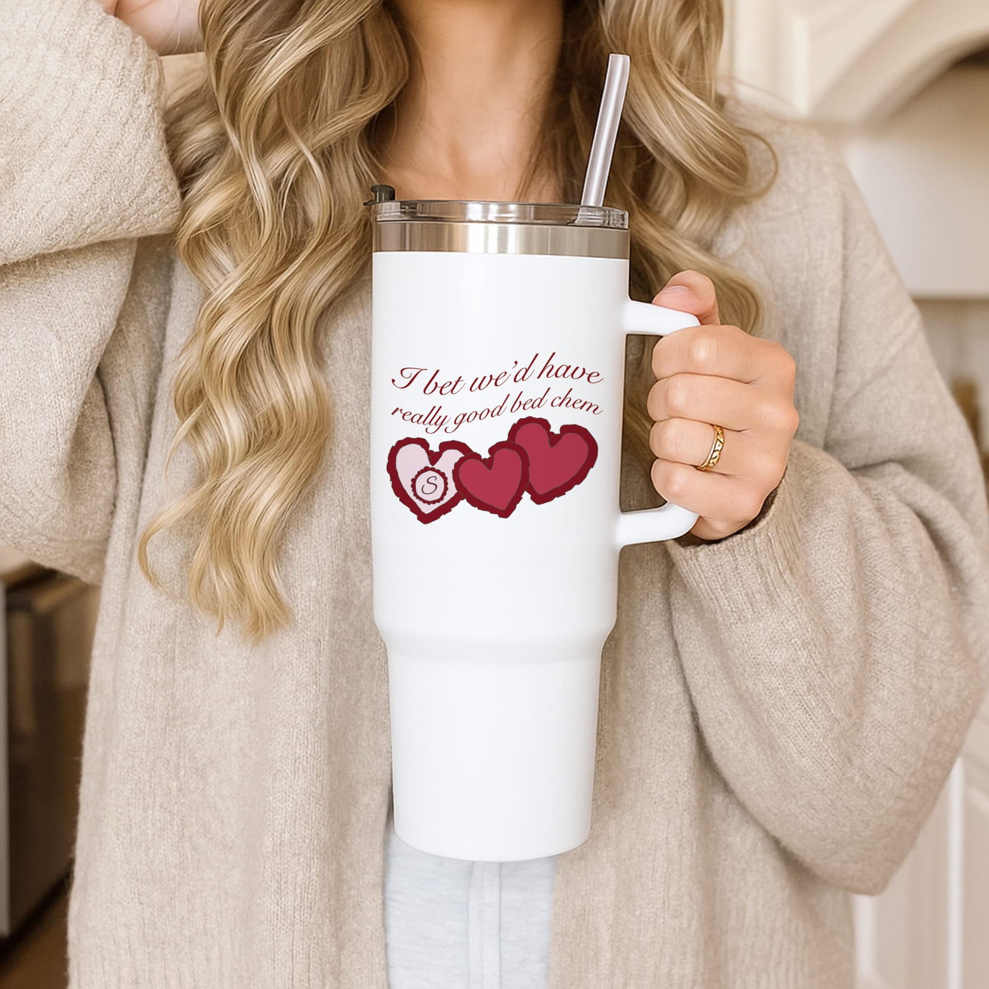 I Bet We'd Have Good Bed Chem Tumbler