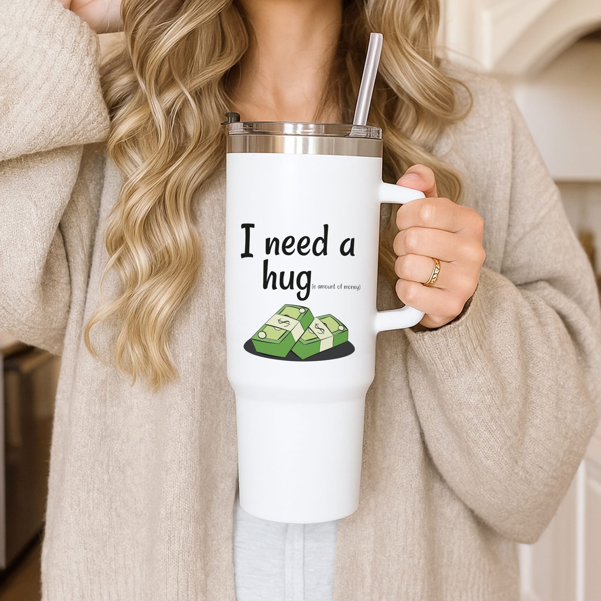 I Need A Hug - Funny Quotes Tumbler