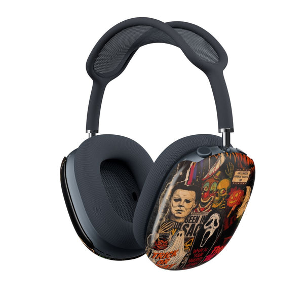 Horror Movie Sticker Collage AirPods Max Case