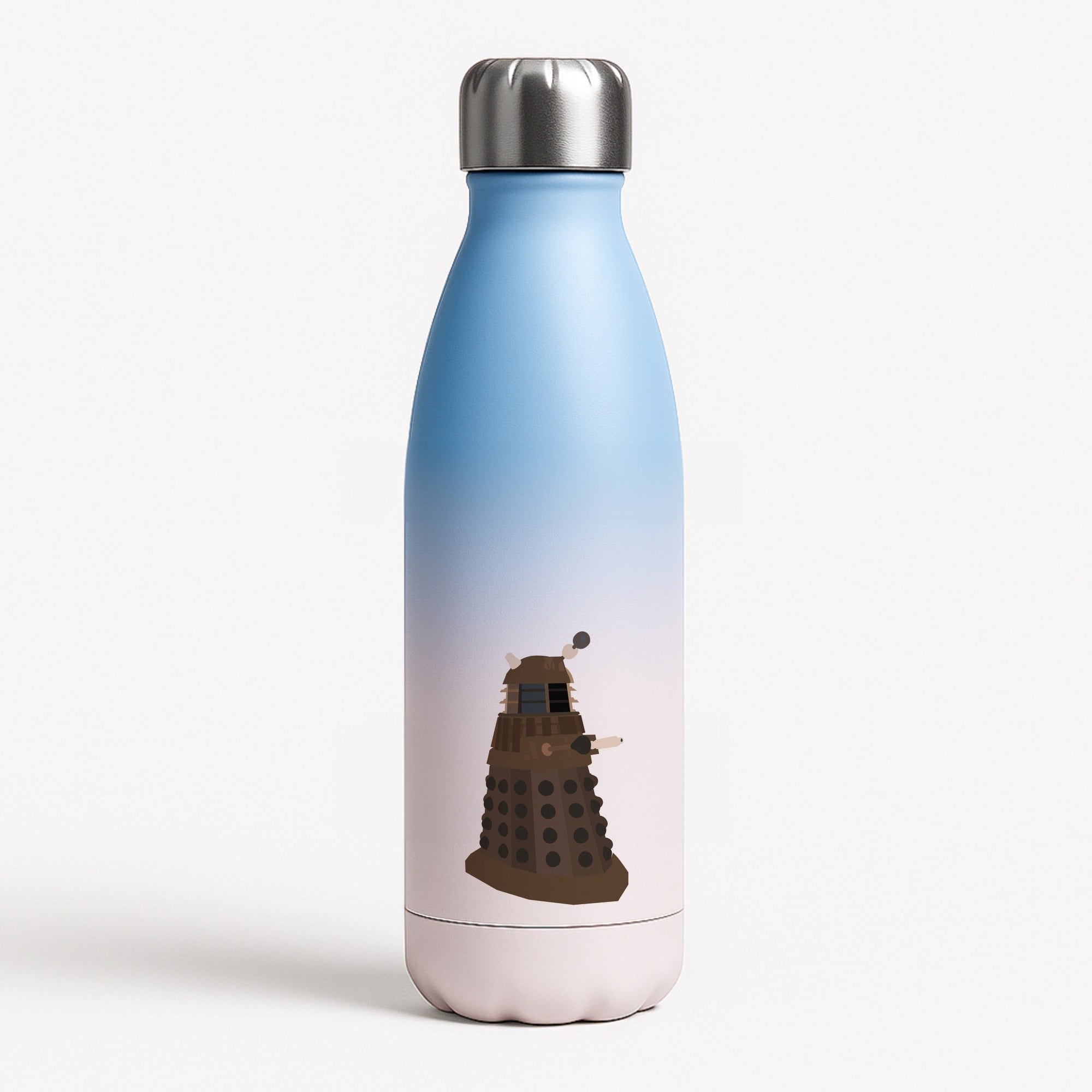 Dalek Blue Water Bottle