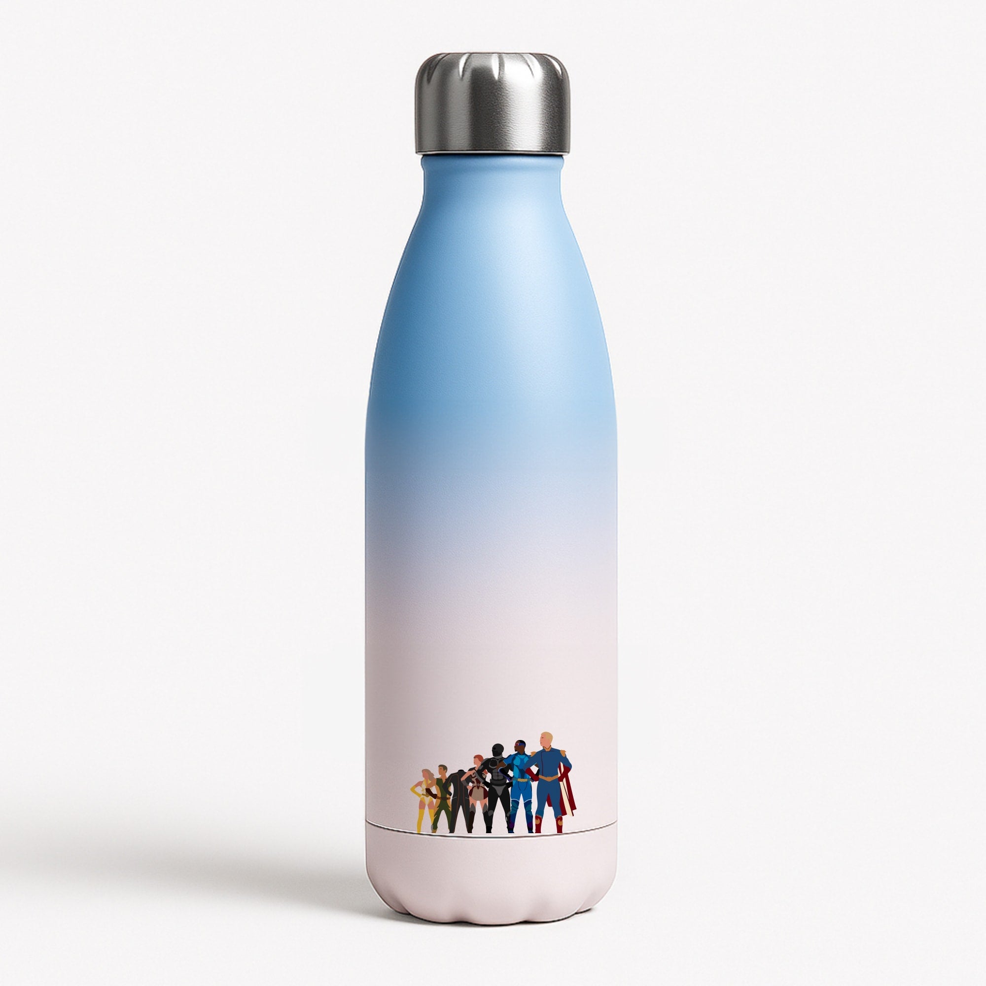 The Seven Blue Water Bottle