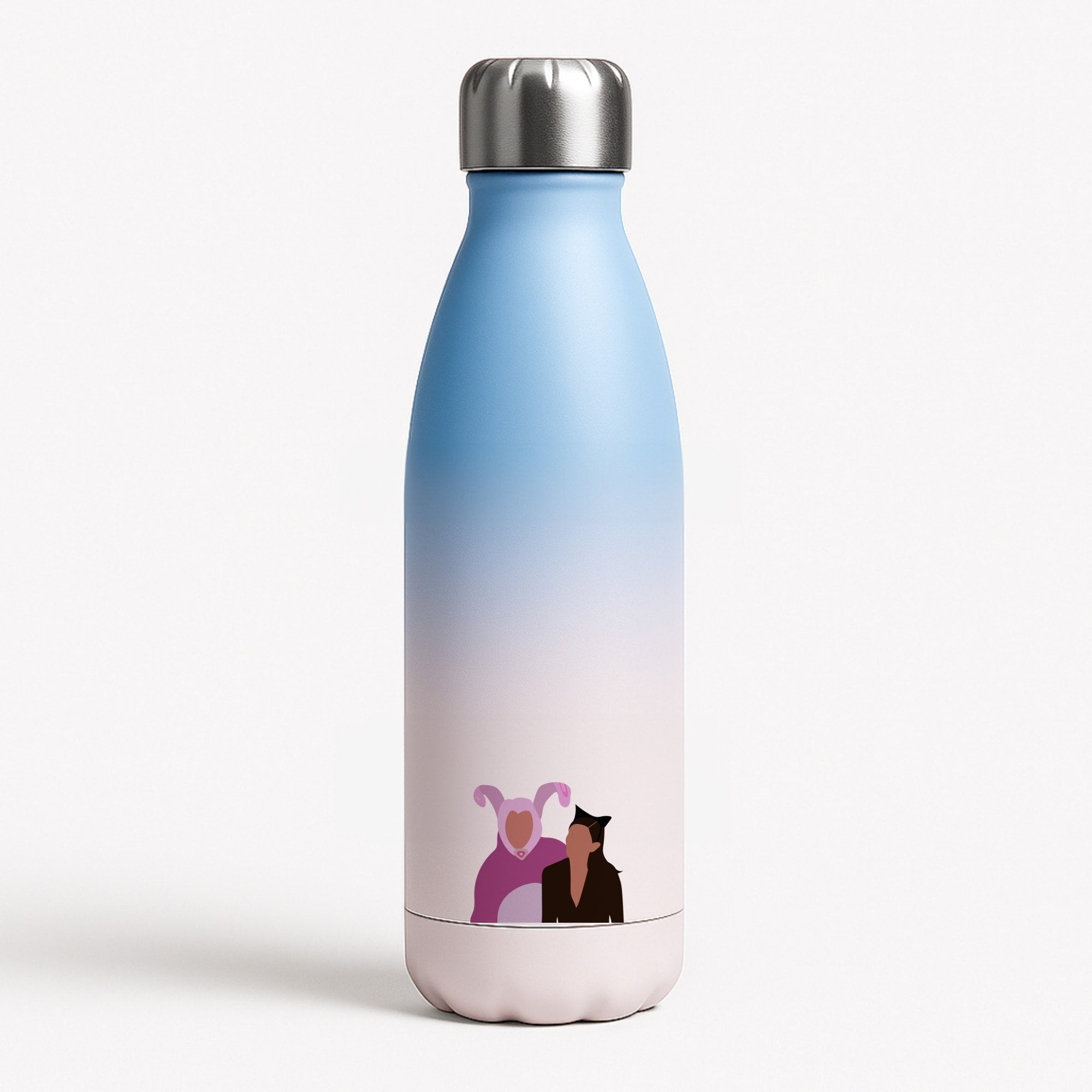 A Geller Halloween Blue Water Bottle