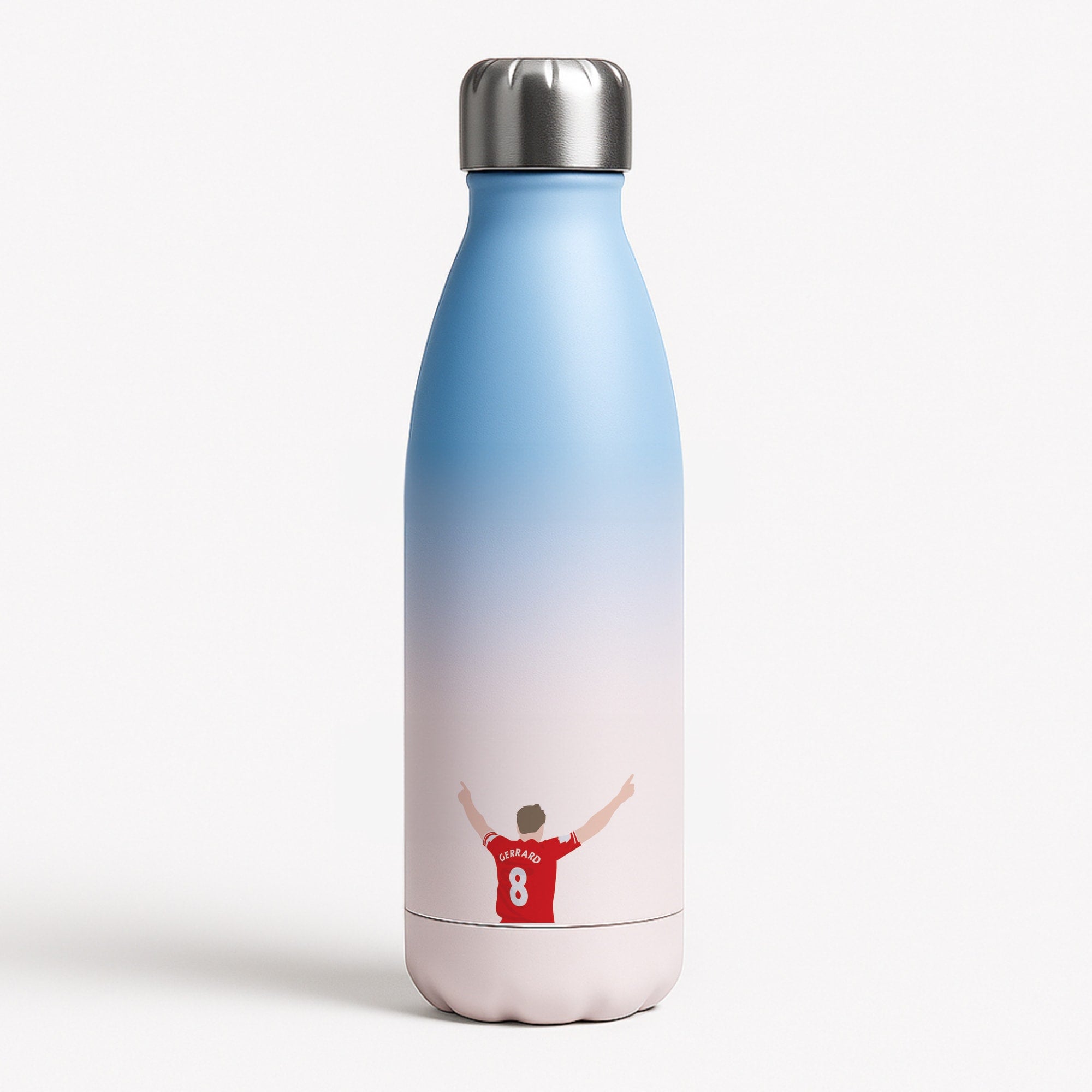 Gerrard - Football Blue Water Bottle