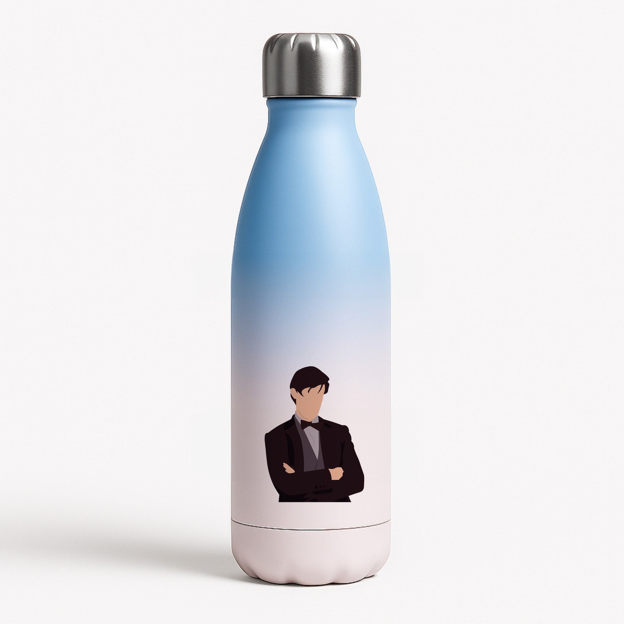 Matt Smith Blue Water Bottle