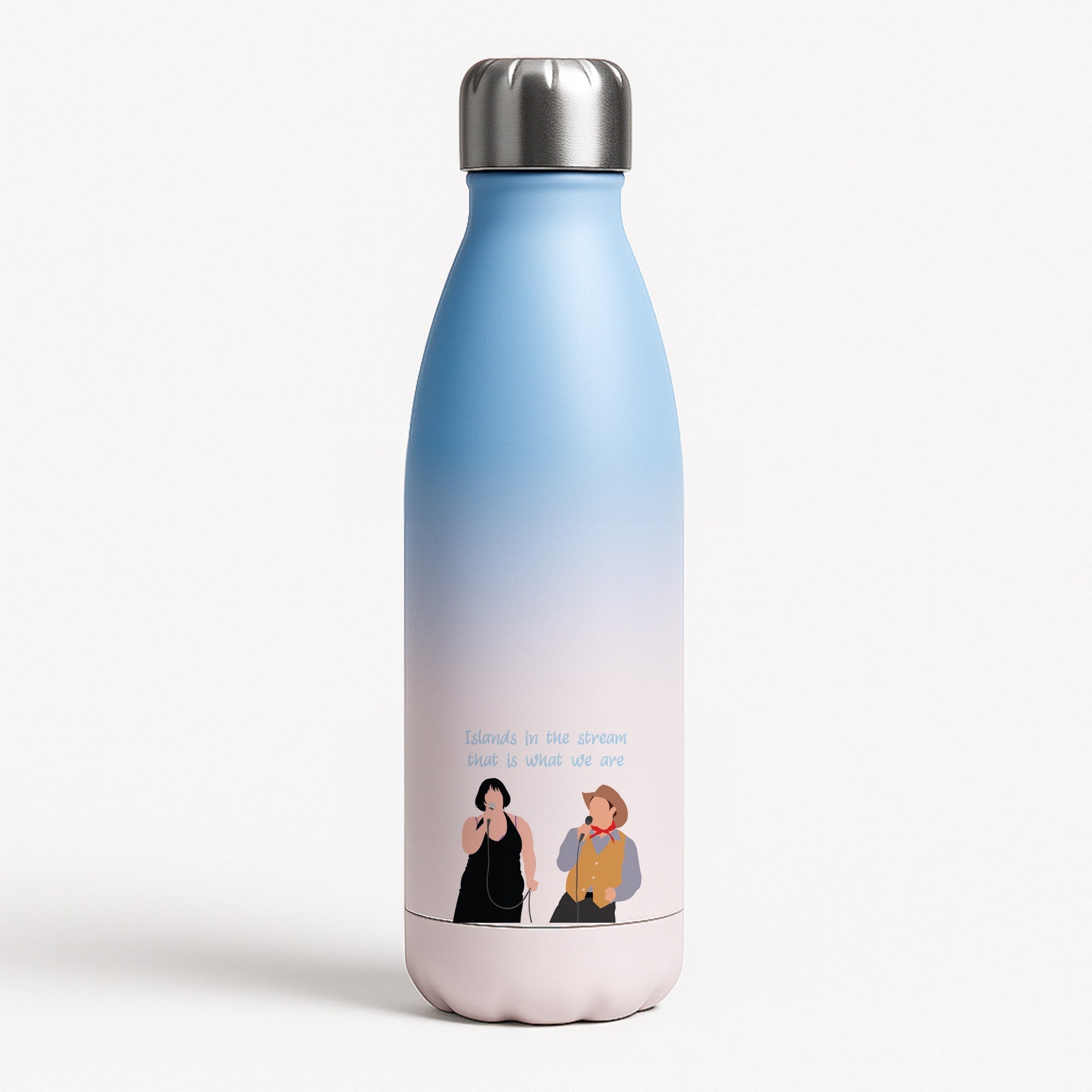 Singing Blue Water Bottle