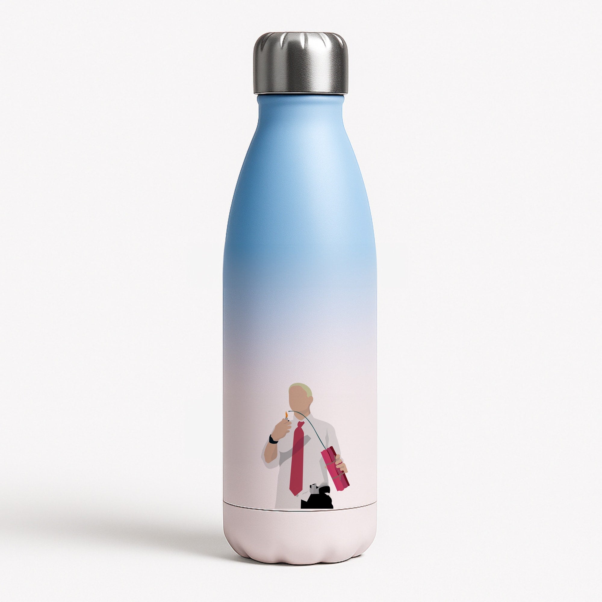 Dynamite Blue Water Bottle