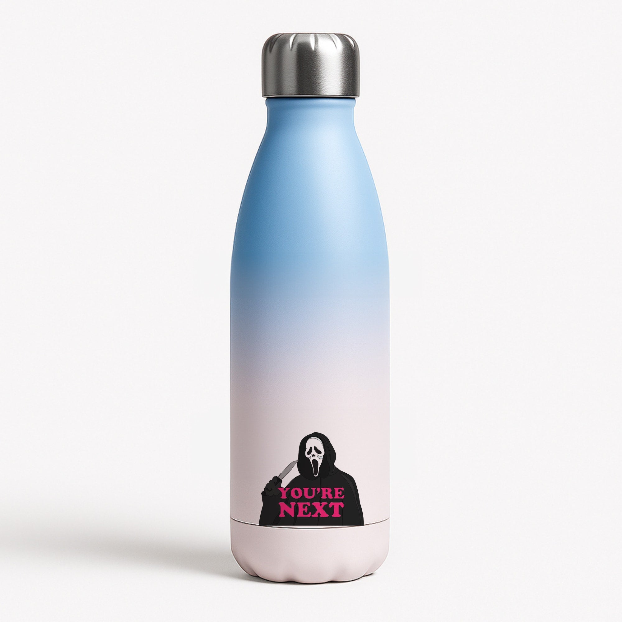 You're Next Blue Water Bottle