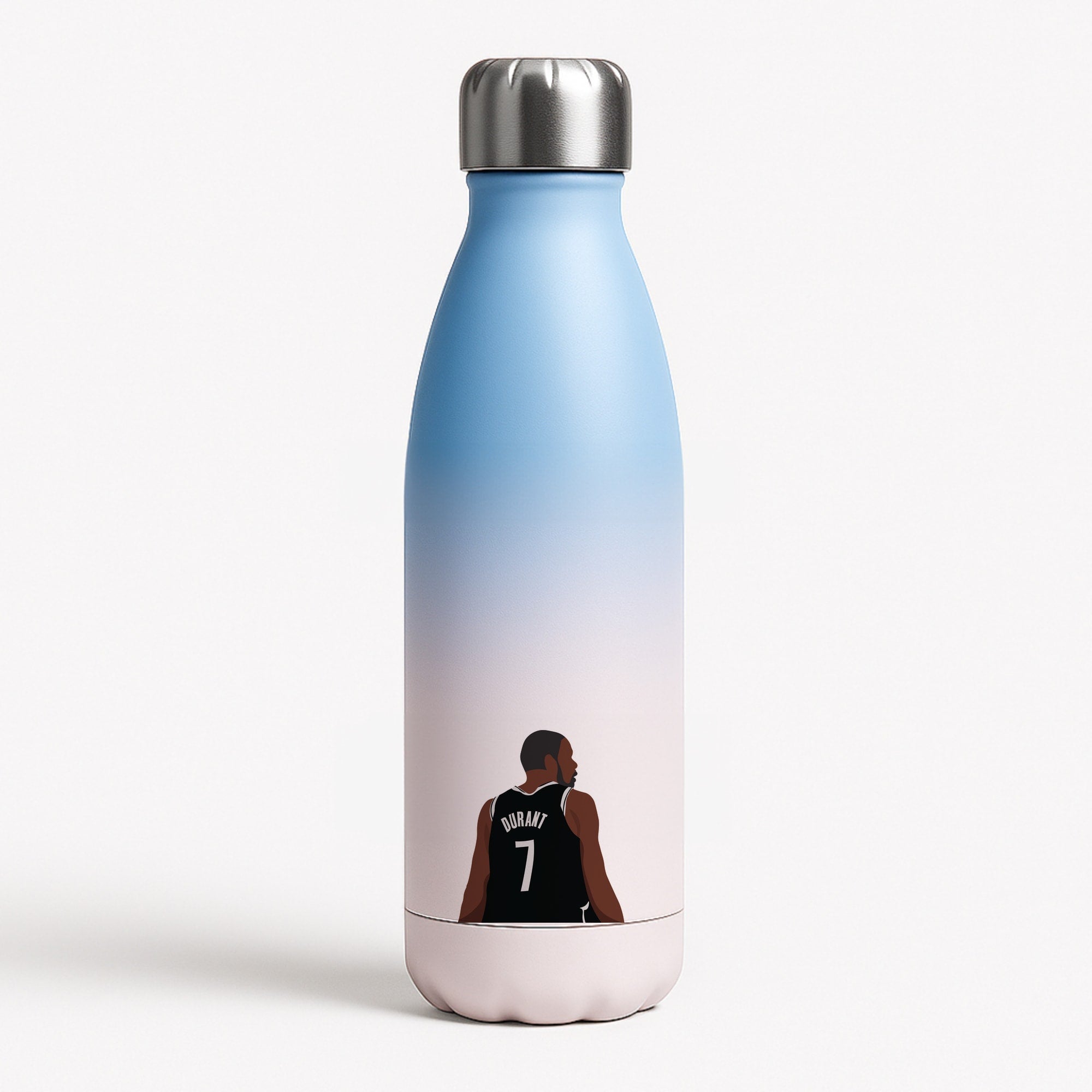Durant - Basketball Blue Water Bottle