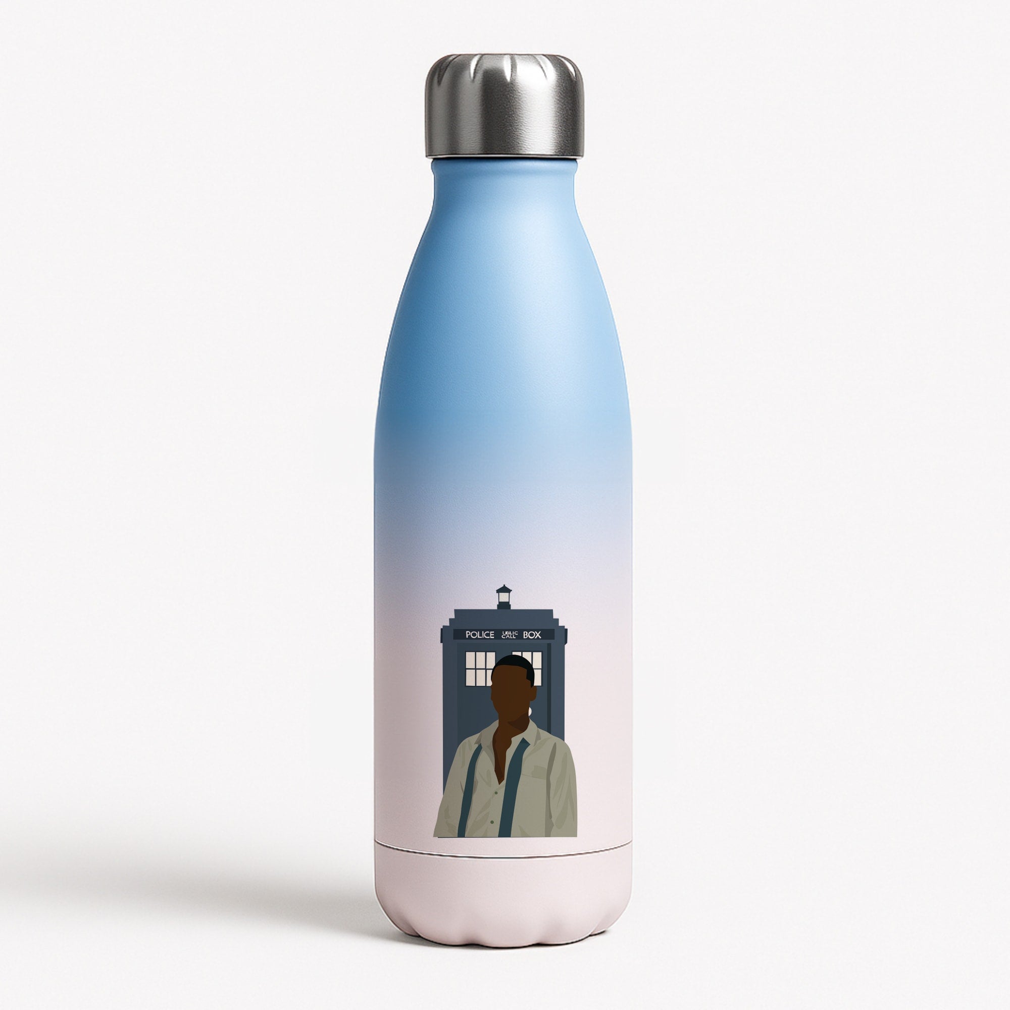 The Doctor Blue Water Bottle