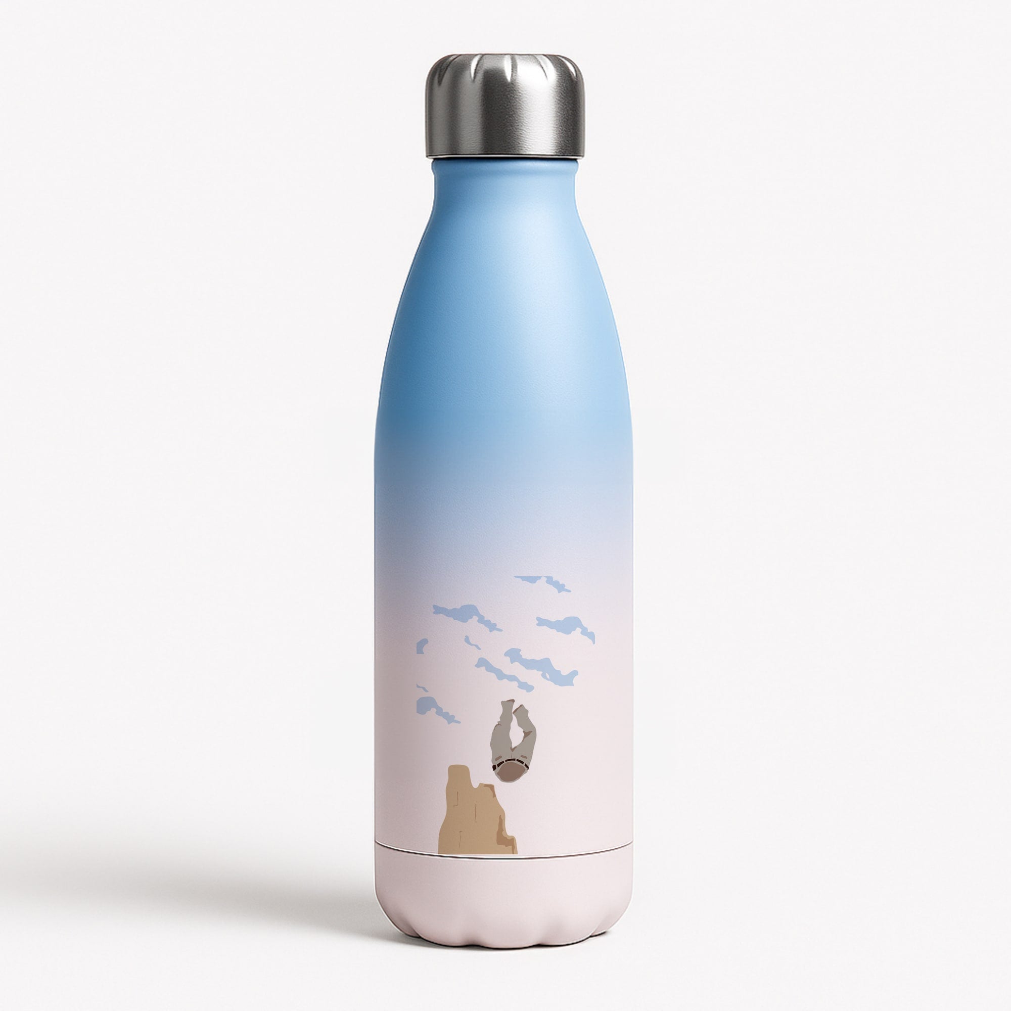Walter's Trousers Blue Water Bottle