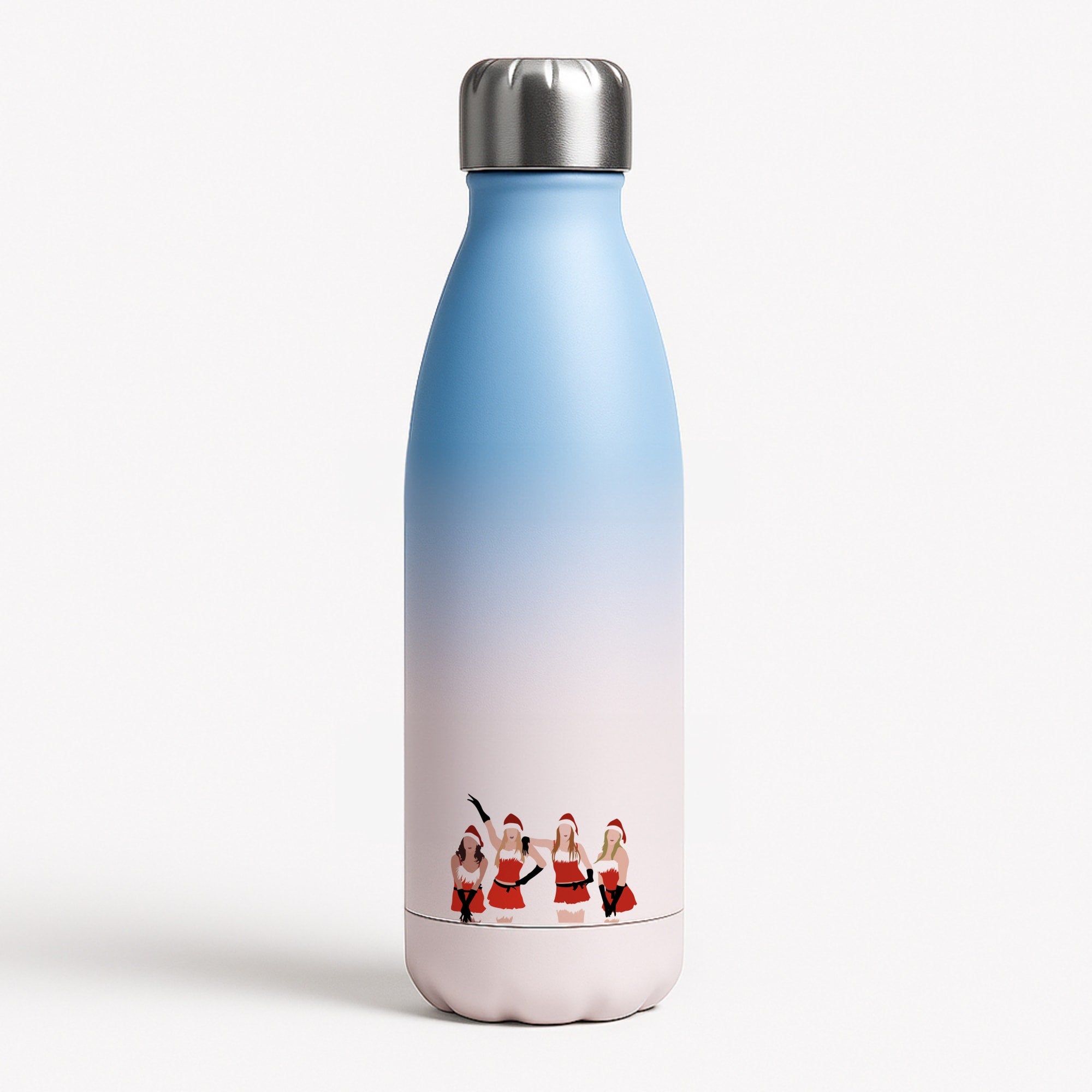 Meanies Christmas Blue Water Bottle