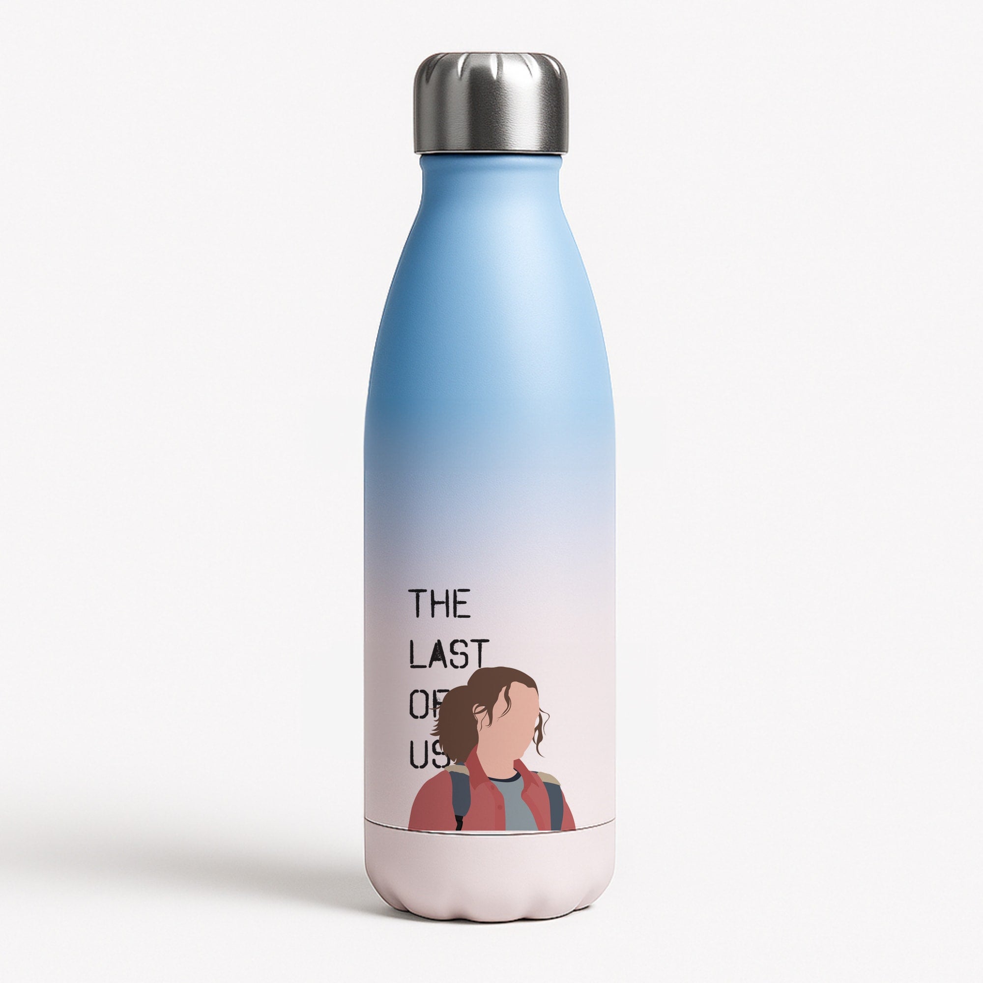 Ellie Title Blue Water Bottle