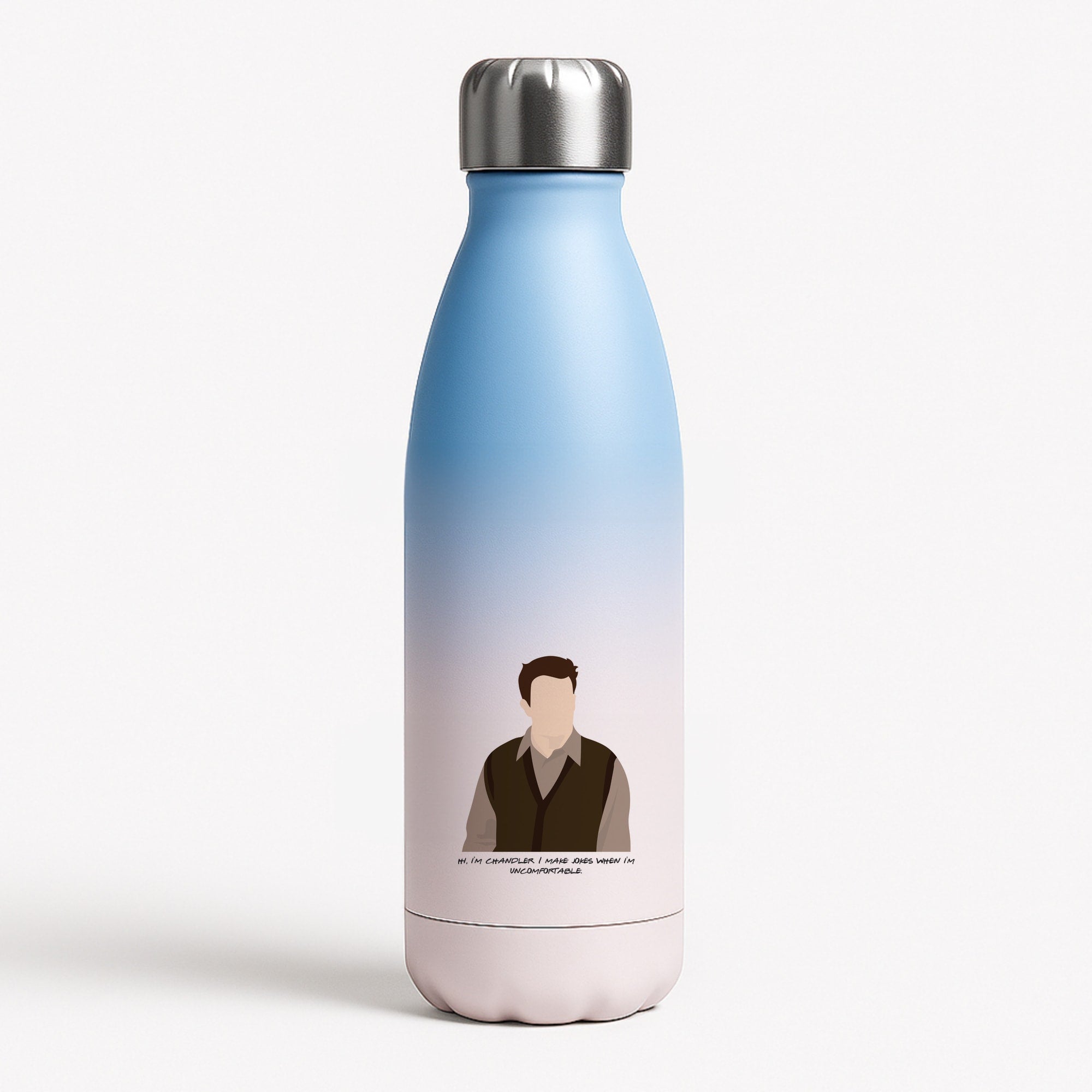 Hi, I'm Chandler Blue Water Bottle