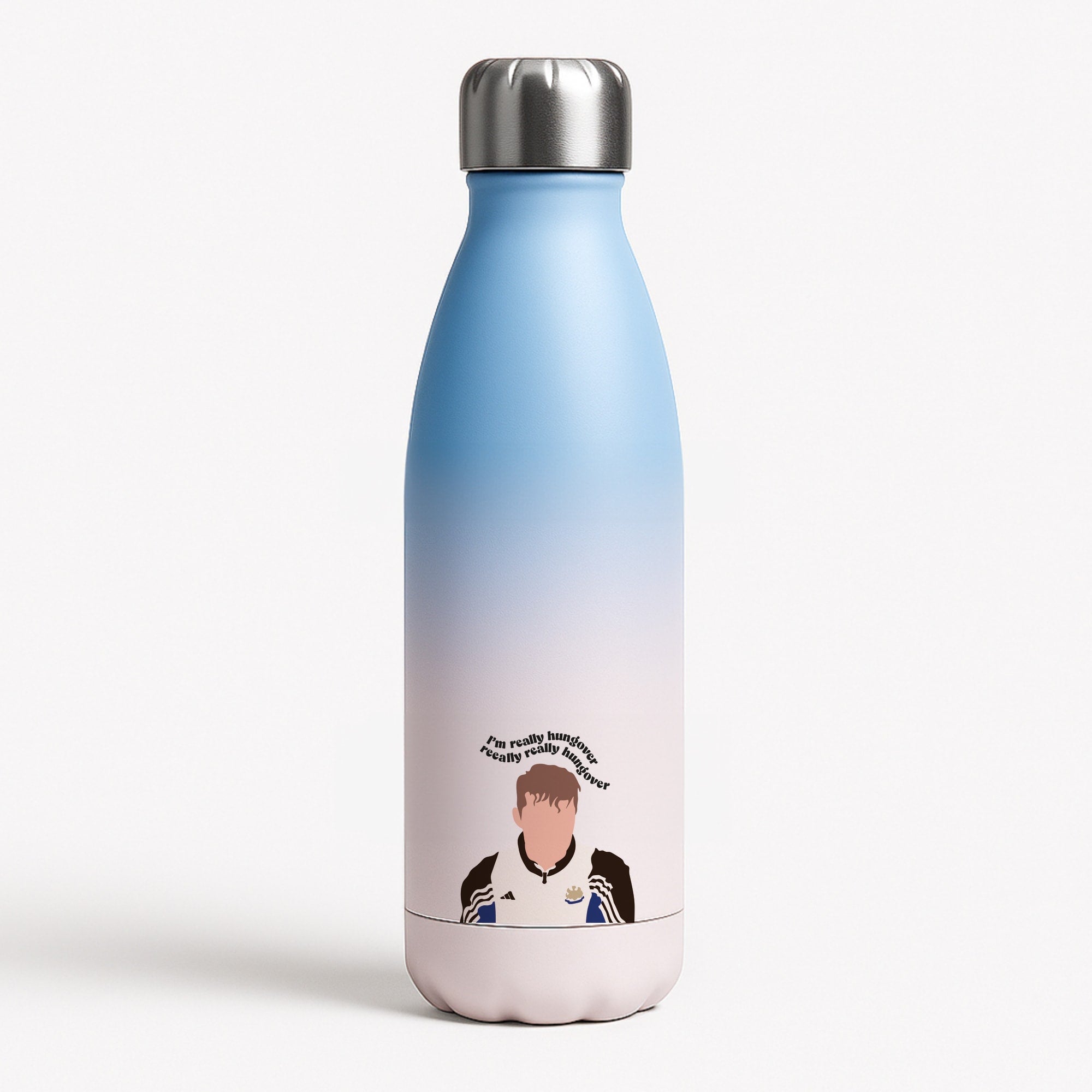 I'm Really Hungover - Fender Blue Water Bottle