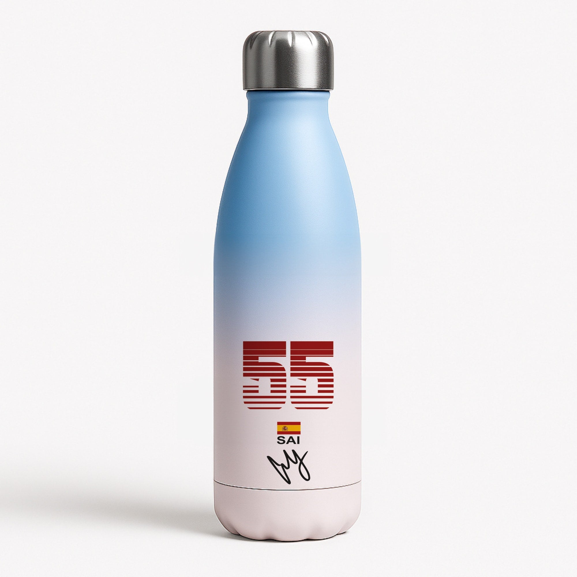 Sainz - F1 Blue Water Bottle