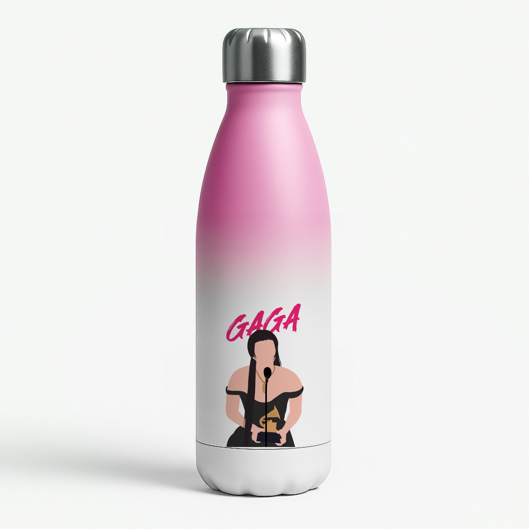 Gaga Award Pink Water Bottle