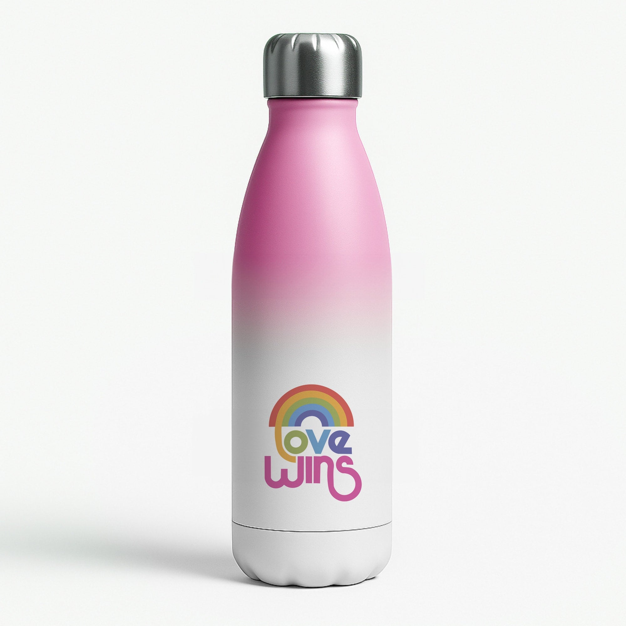 Love Wins - Pride Pink Water Bottle