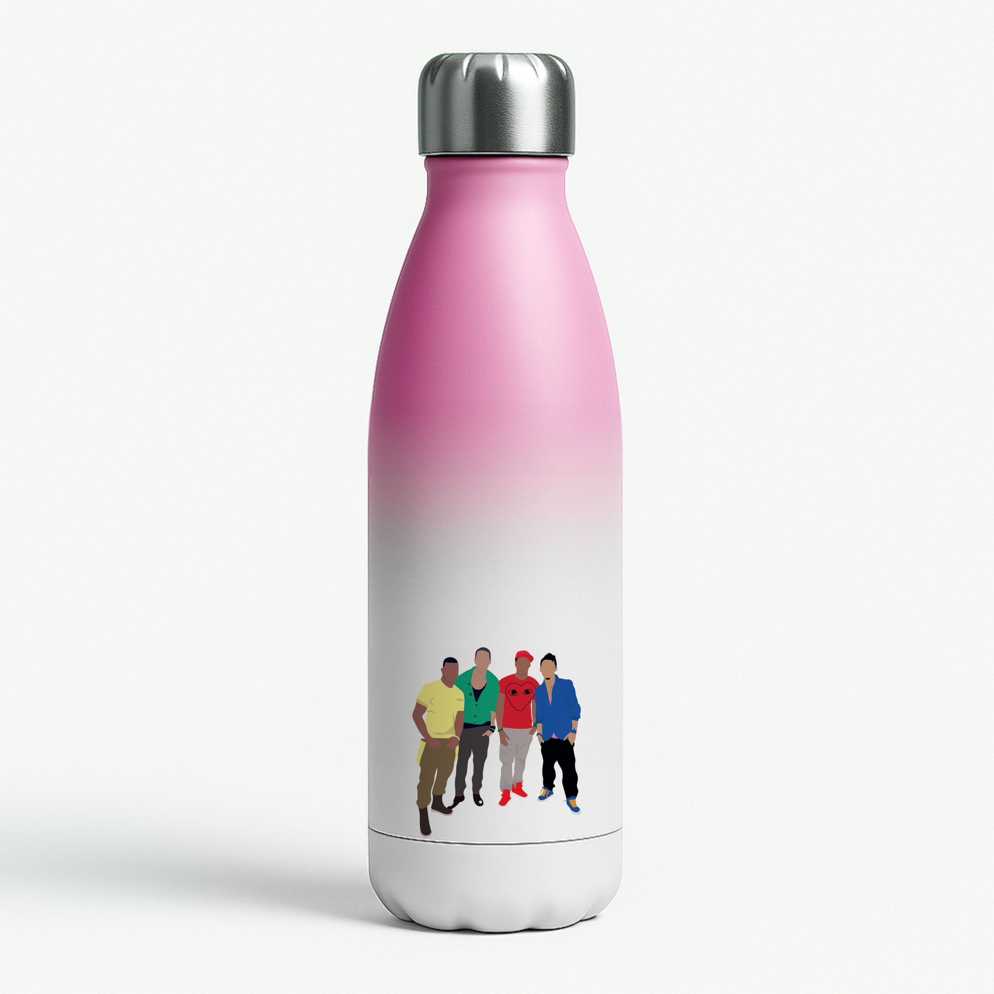 Members Purple Pink Water Bottle