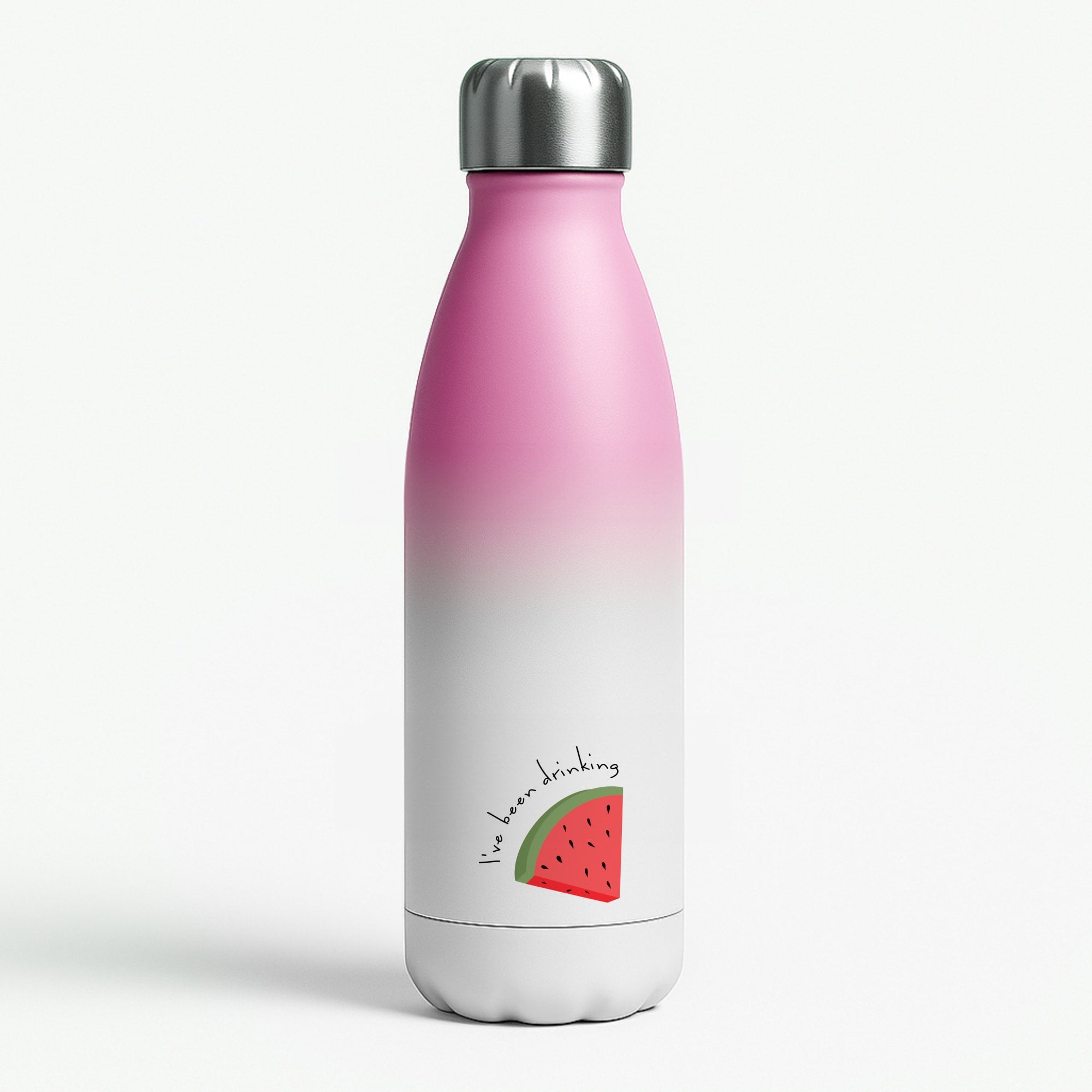 I've Been Drinkin Watermelon - Queen B Pink Water Bottle
