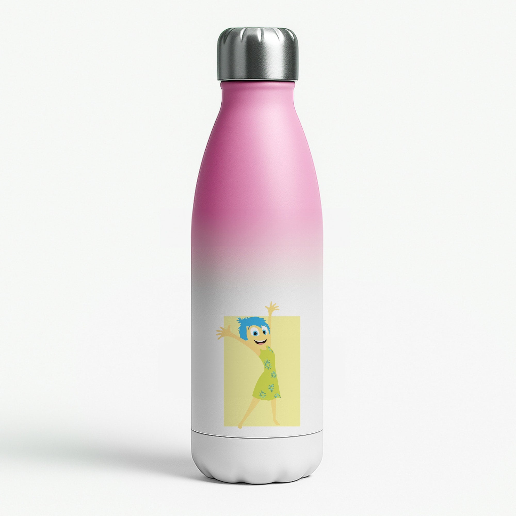 Joy - Inside Out Pink Water Bottle
