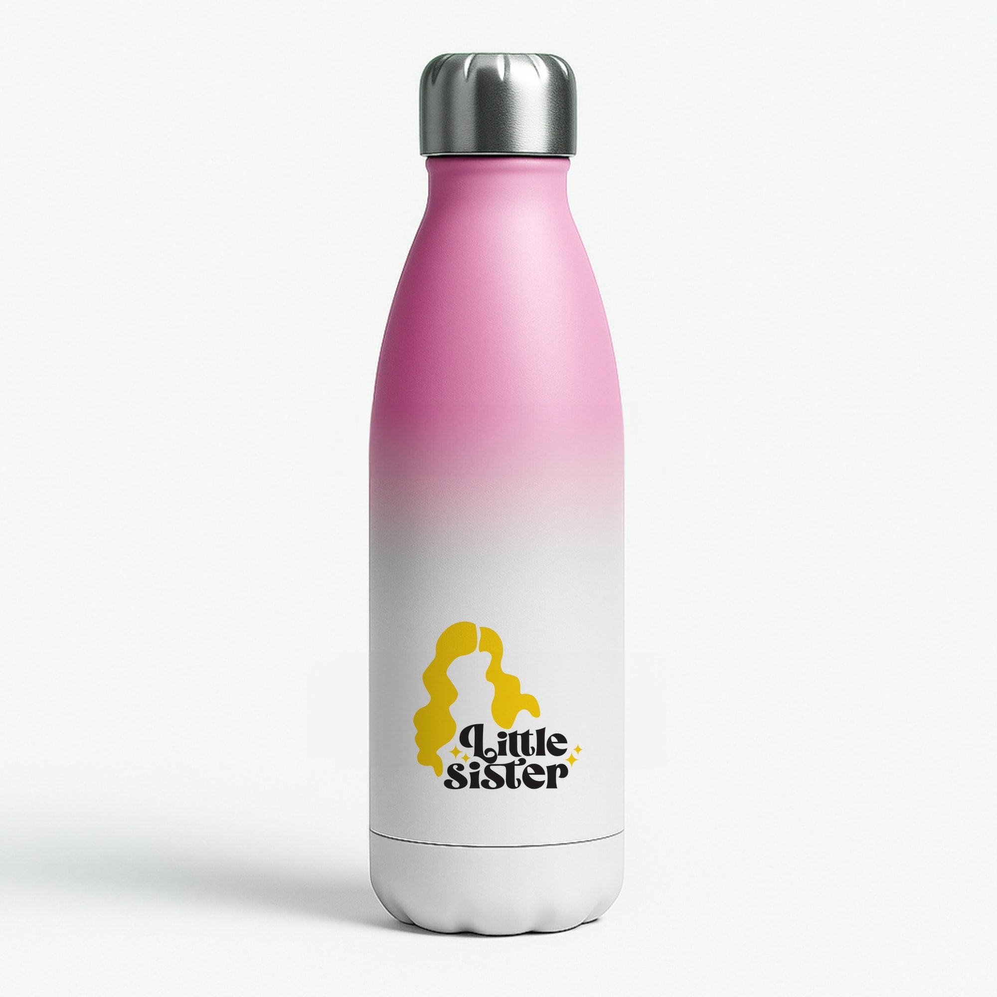 Little Sister - Hocus Halloween Pink Water Bottle