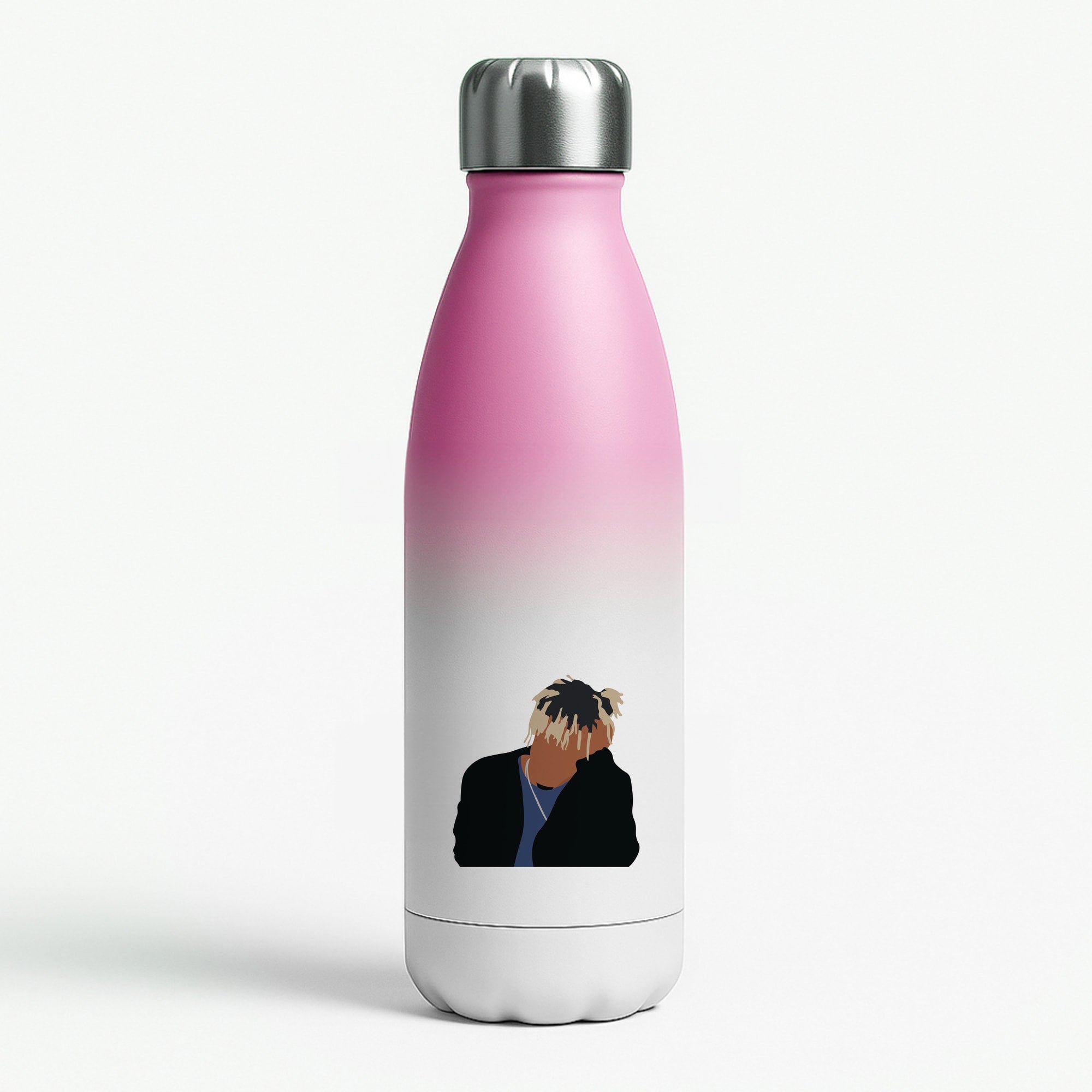 Sad - Juice Pink Water Bottle