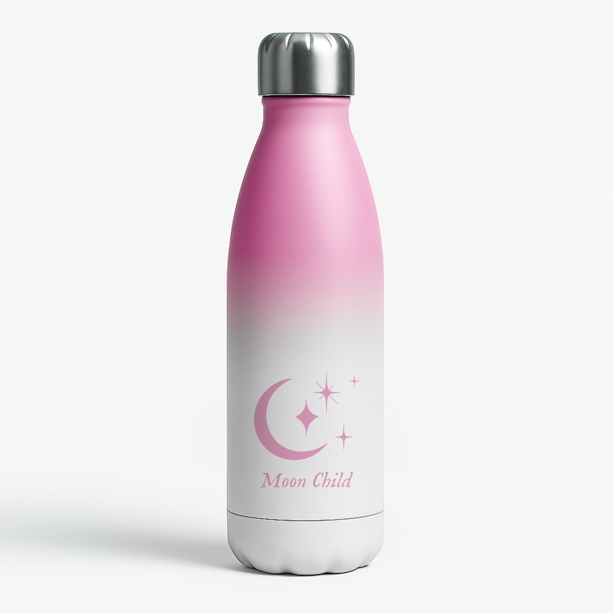 Moon Child Pink Water Bottle