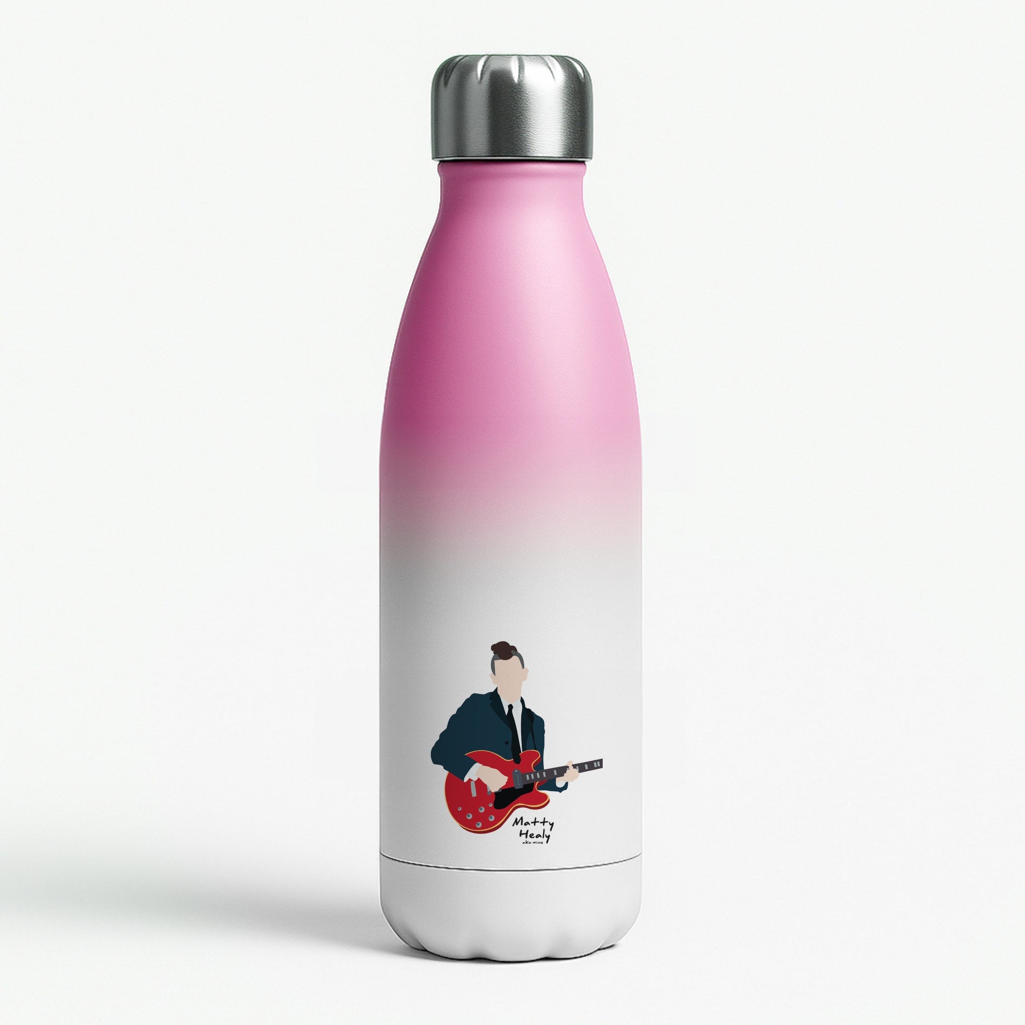 Matt Healy - The 1975 Pink Water Bottle