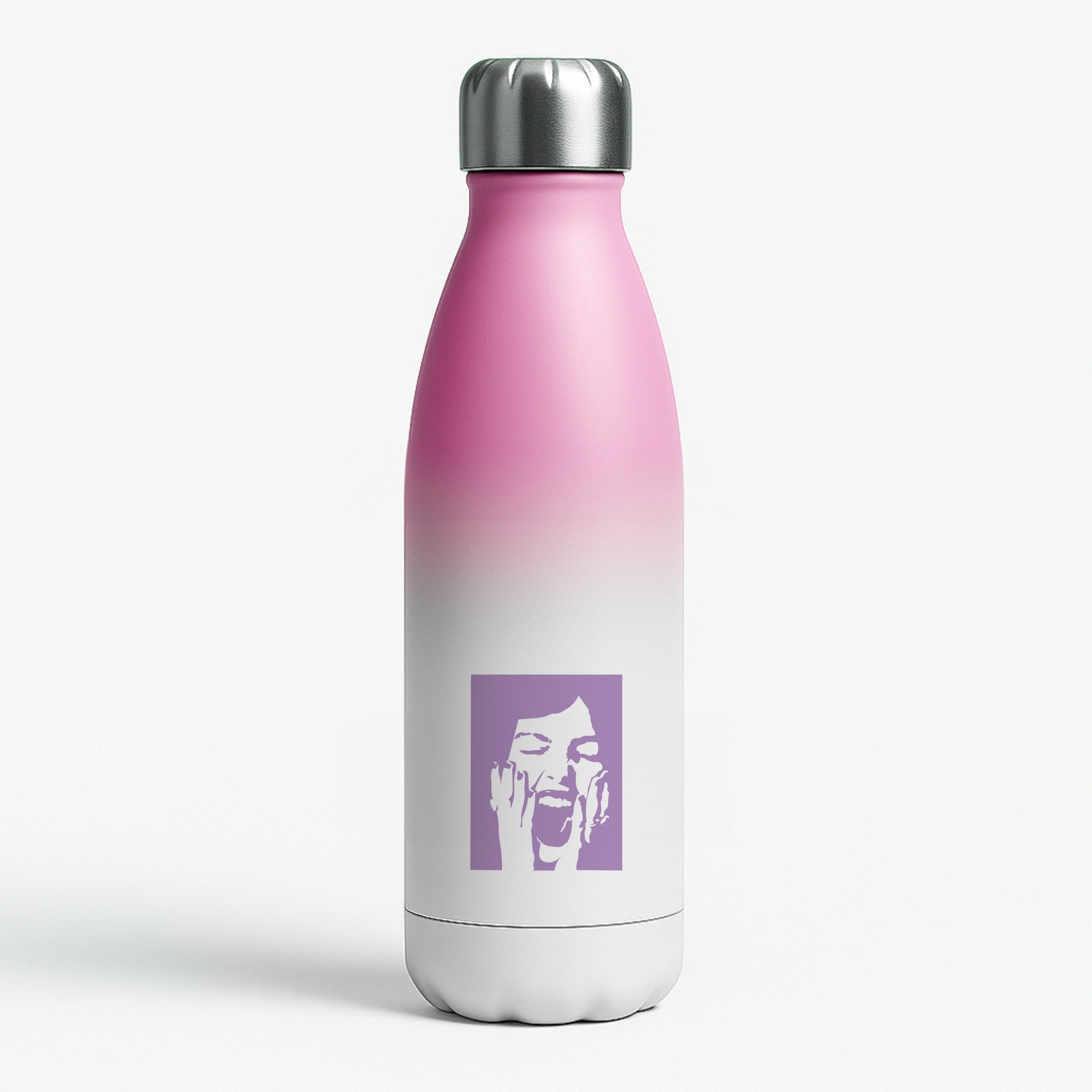 Scream - Olivia Pink Water Bottle