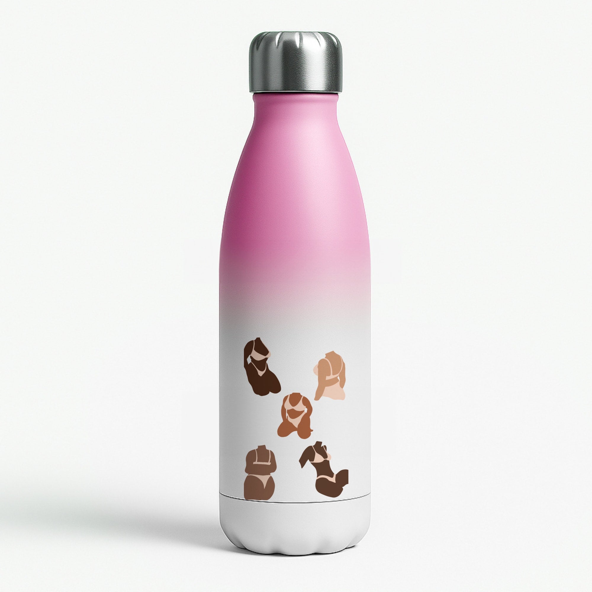 Undewear Pink Water Bottle