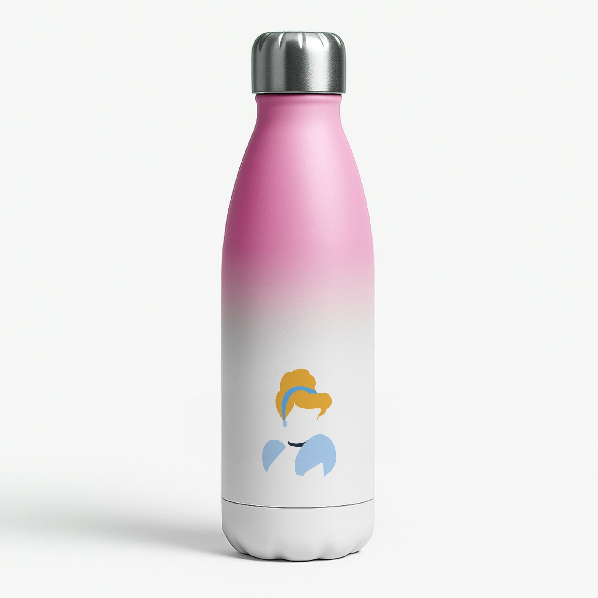 Cinderella Pink Water Bottle