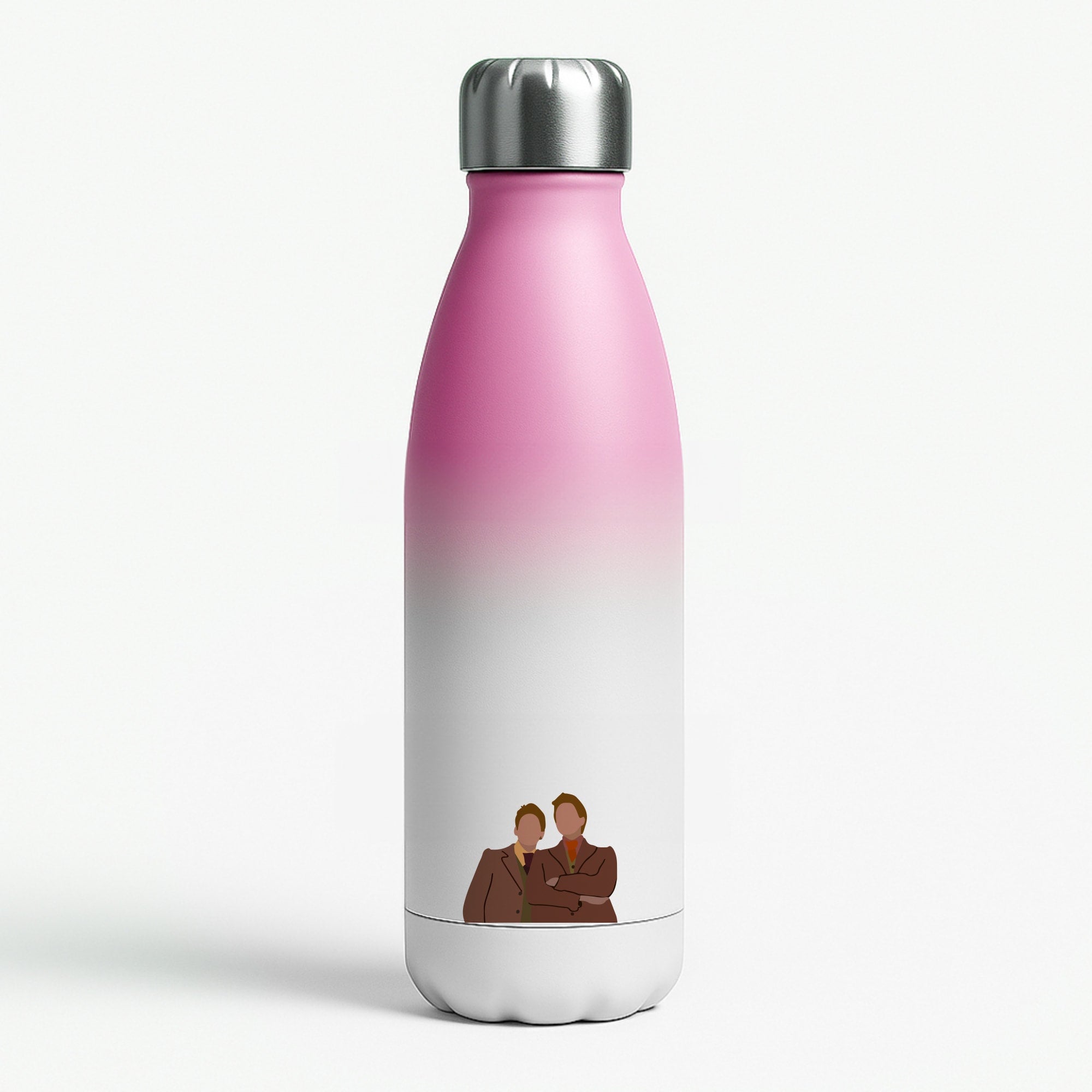 Fred And George Pink Water Bottle