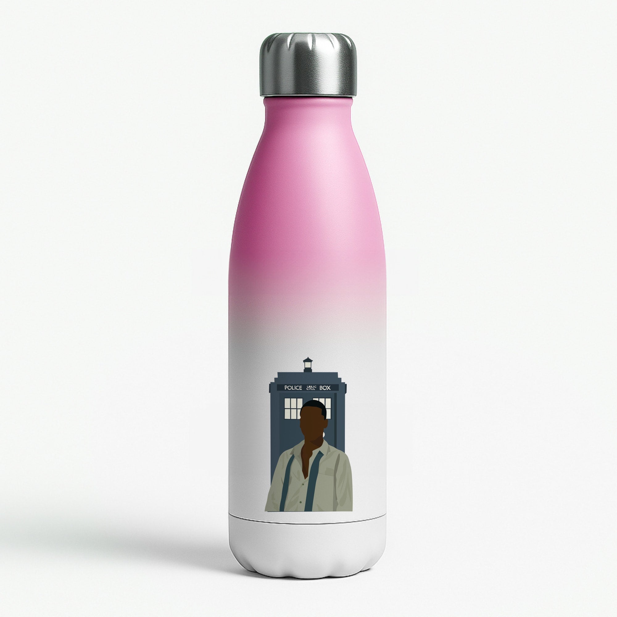 The Doctor Pink Water Bottle