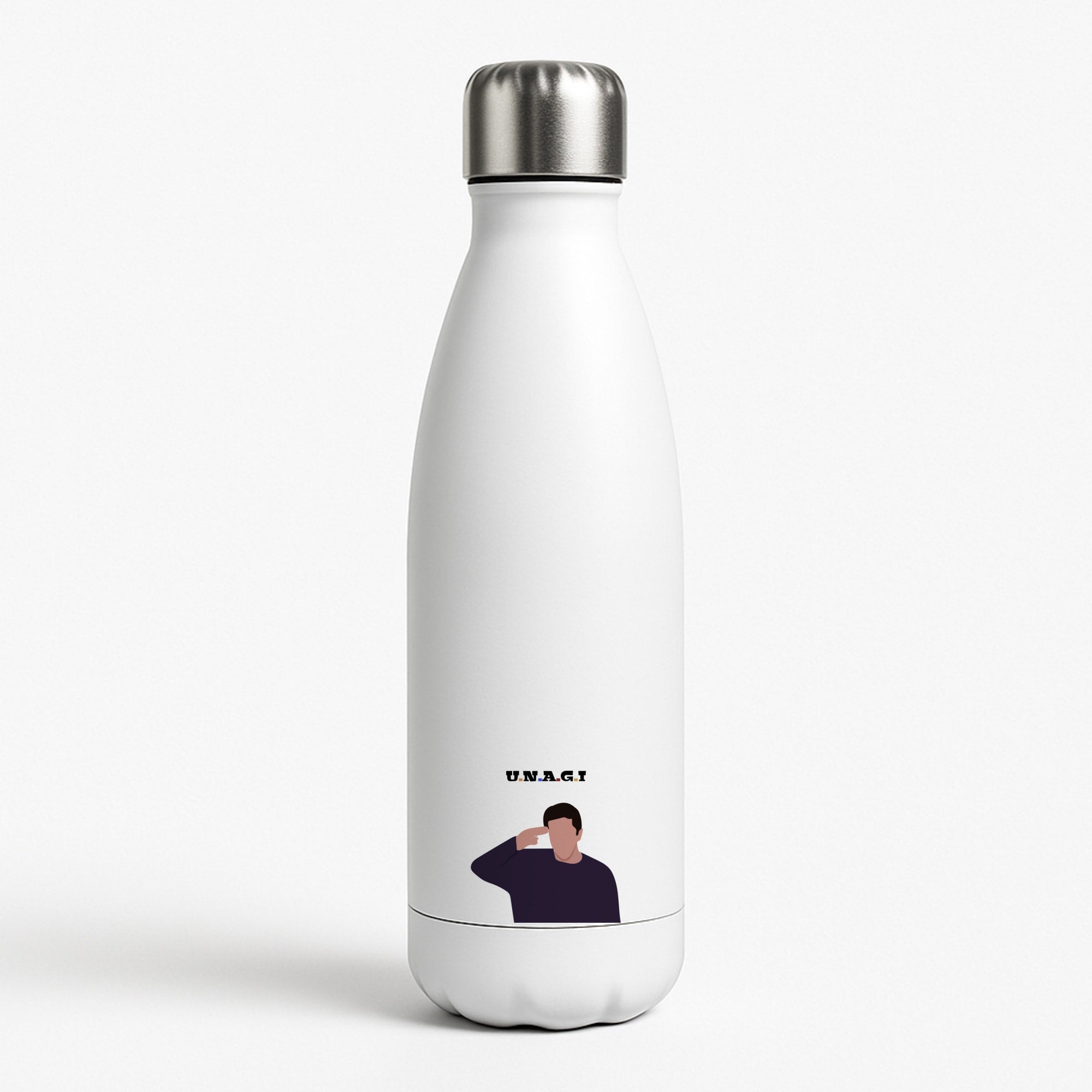 Unagi White Water Bottle