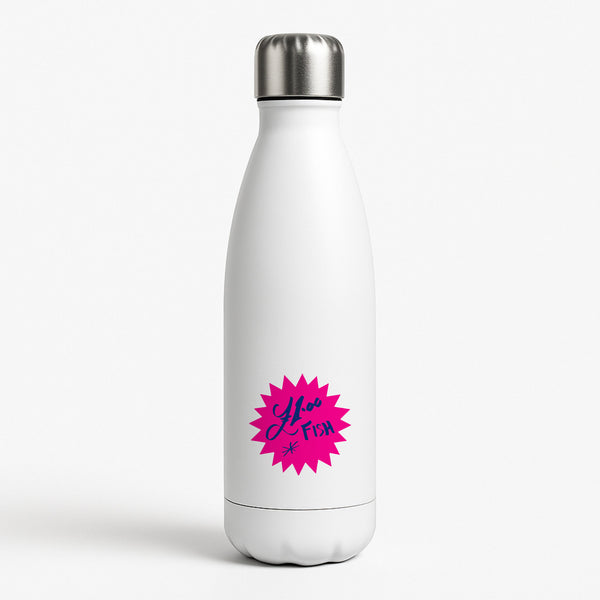 One Pound Fish - British Pop Culture White Water Bottle