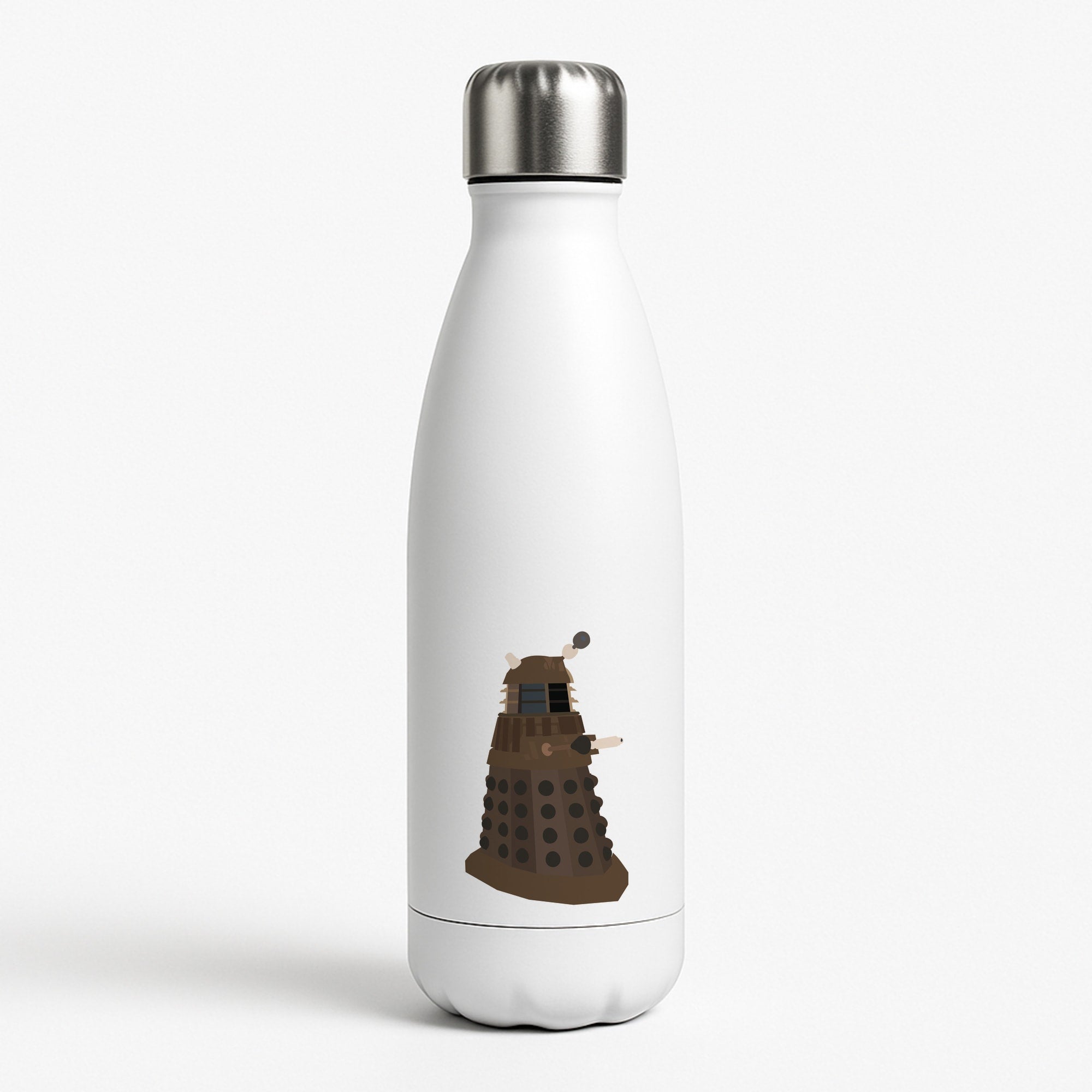 Dalek White Water Bottle