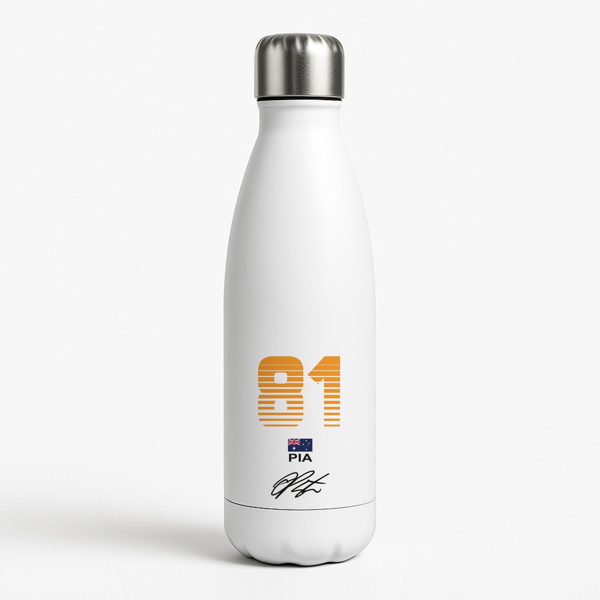 Piastri - F1 White Water Bottle