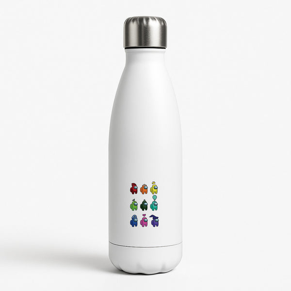 Among Gaming characters White Water Bottle