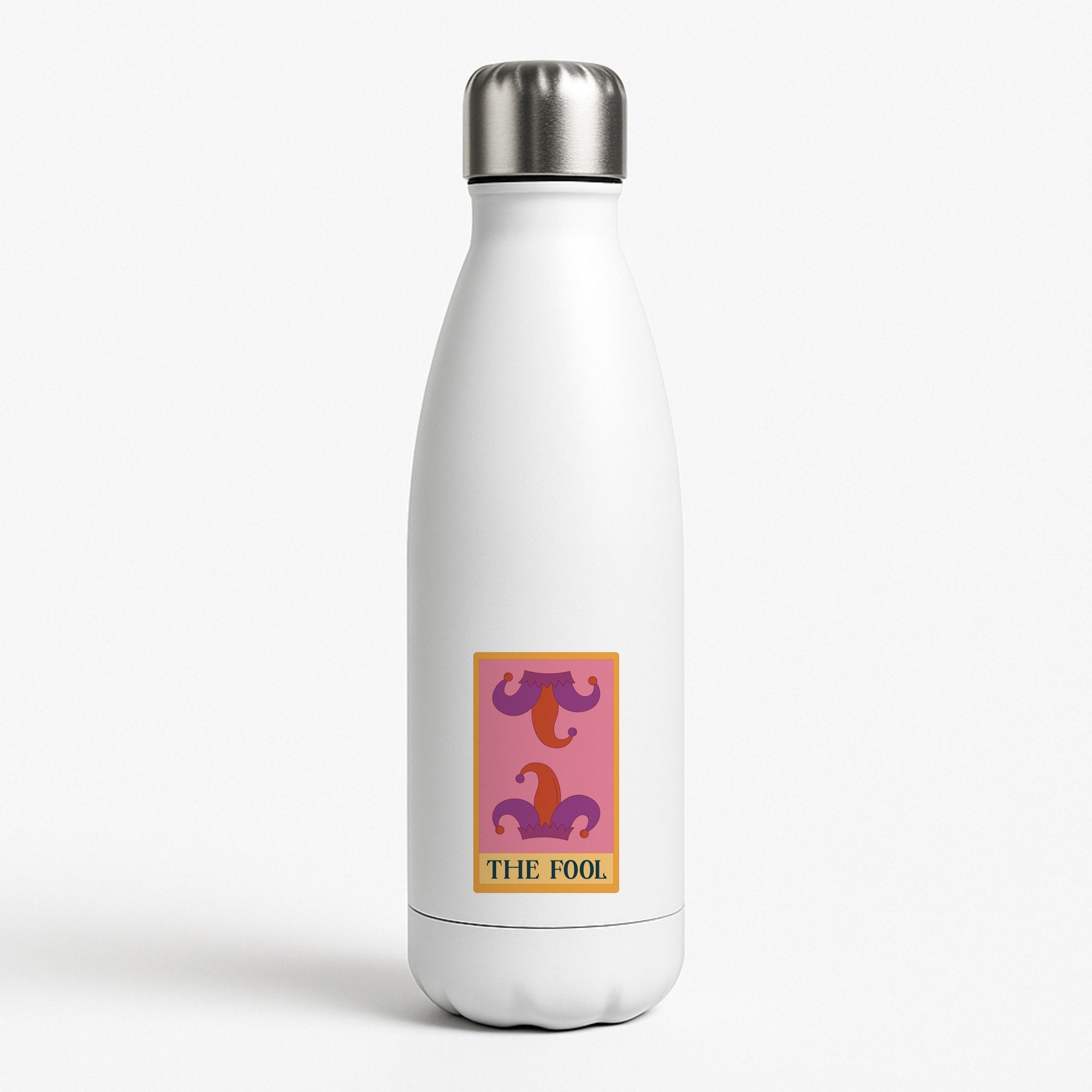 The Fool - Tarot Cards White Water Bottle