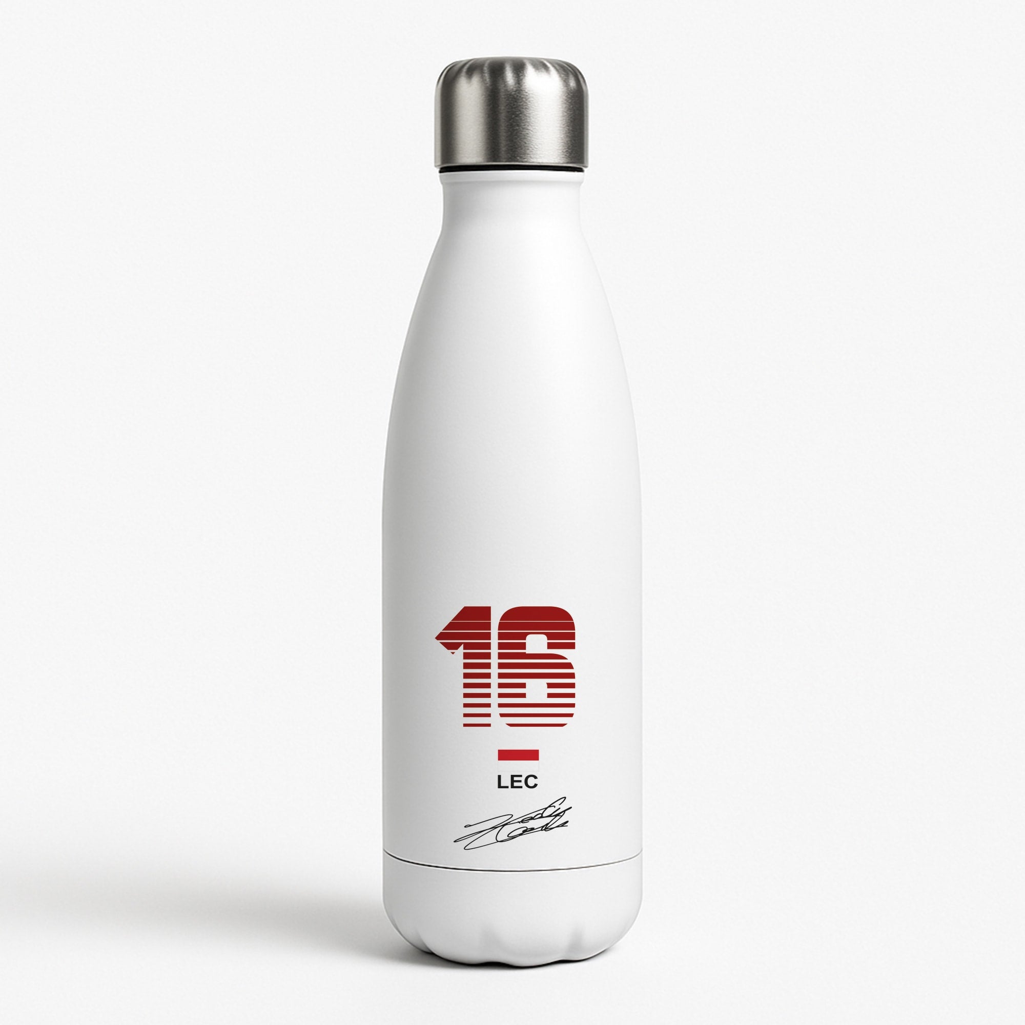 Leclerc - F1 White Water Bottle