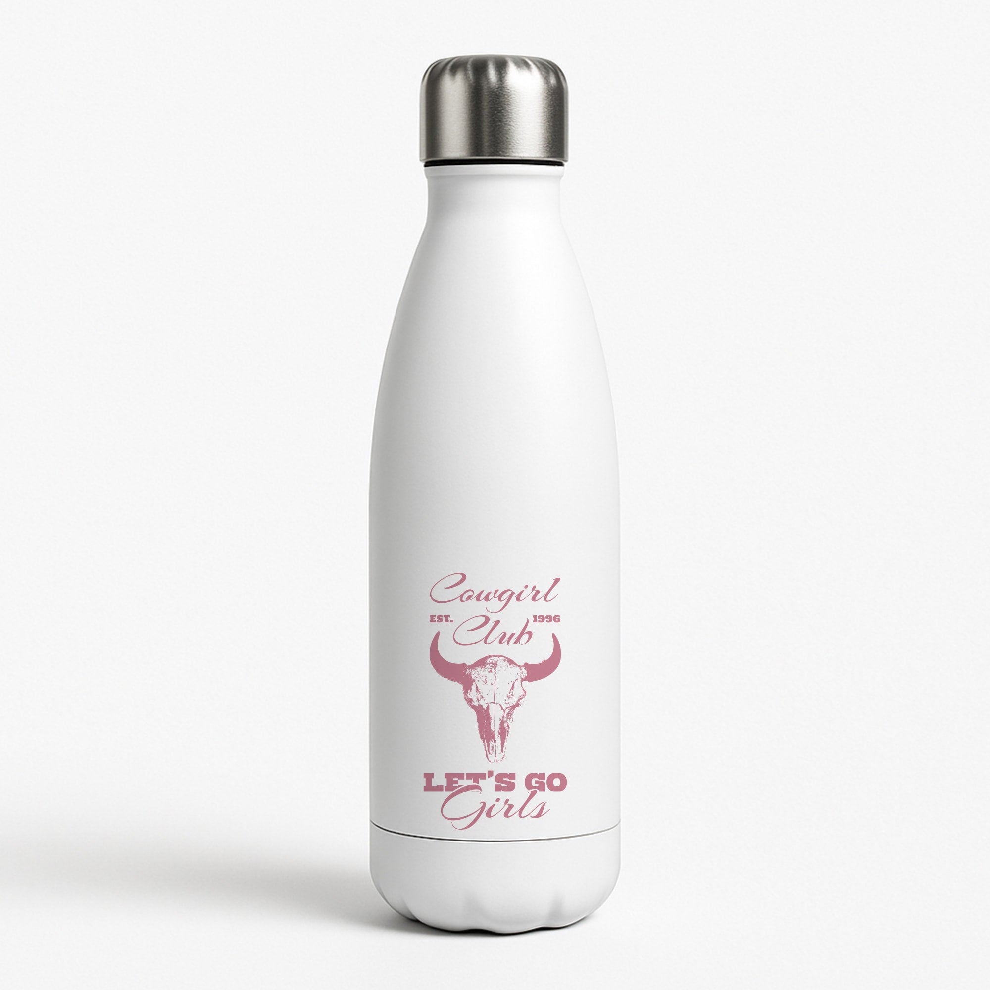 Cowgirl Club White Water Bottle