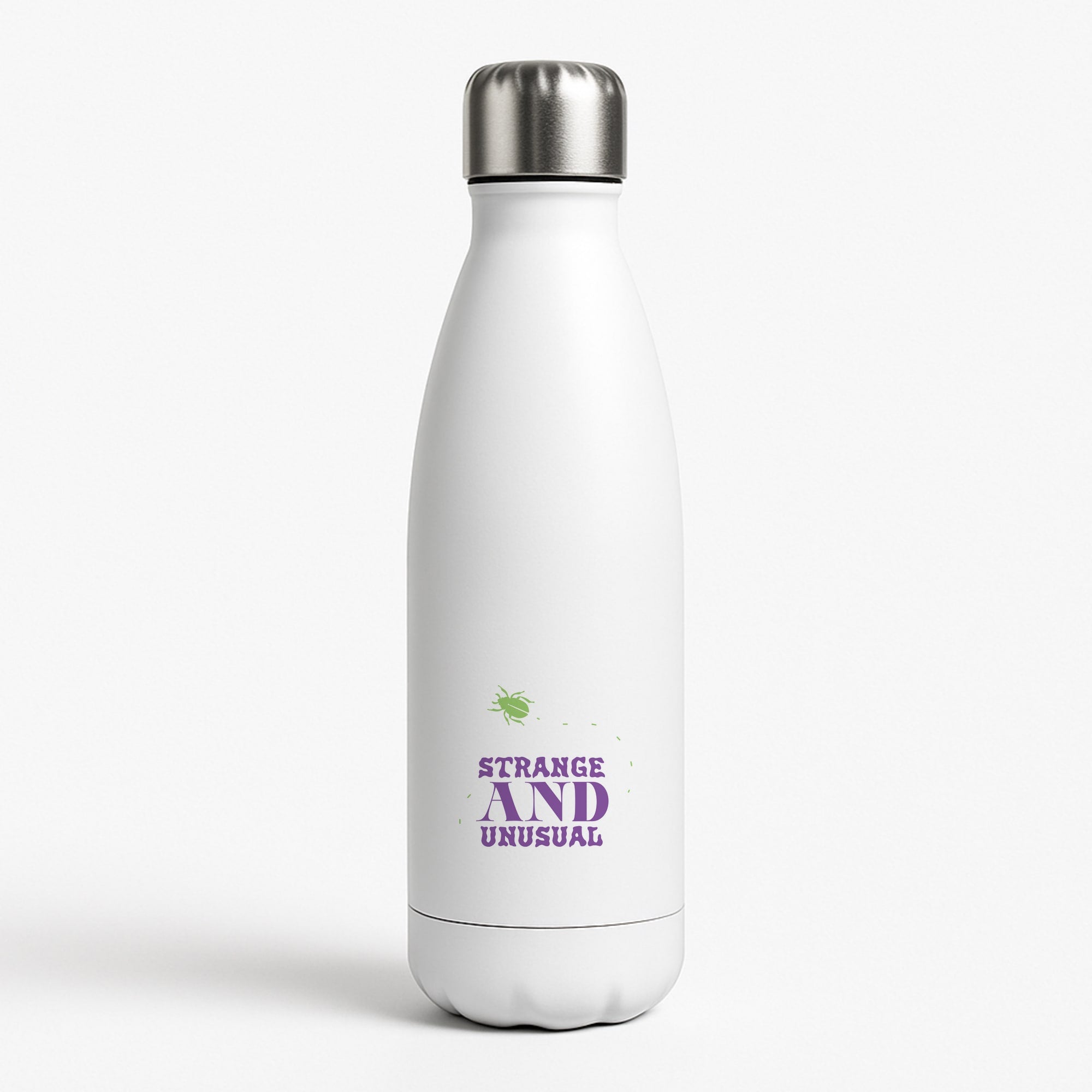 Strange And Unusual White Water Bottle