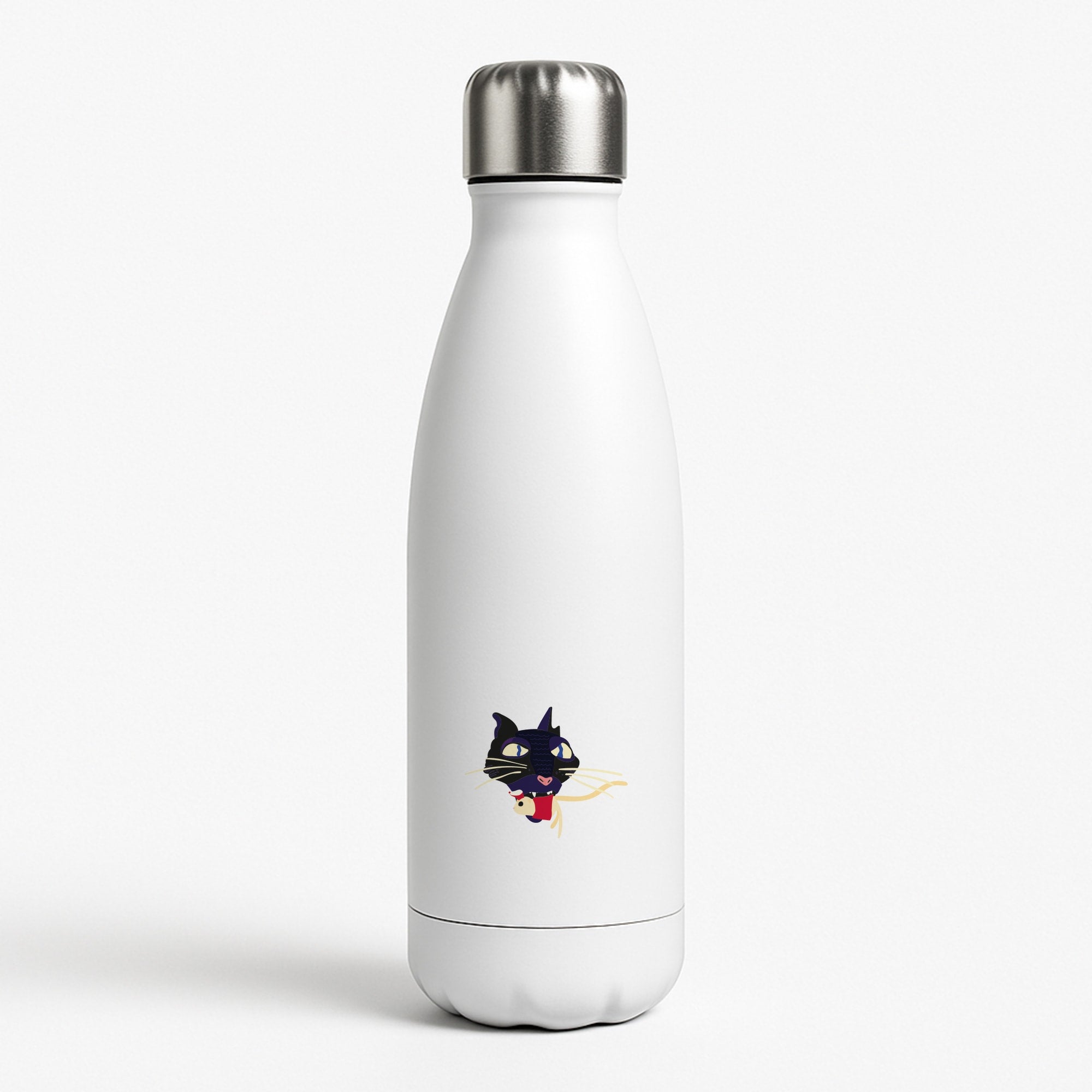 Mouse Eating Water Bottle