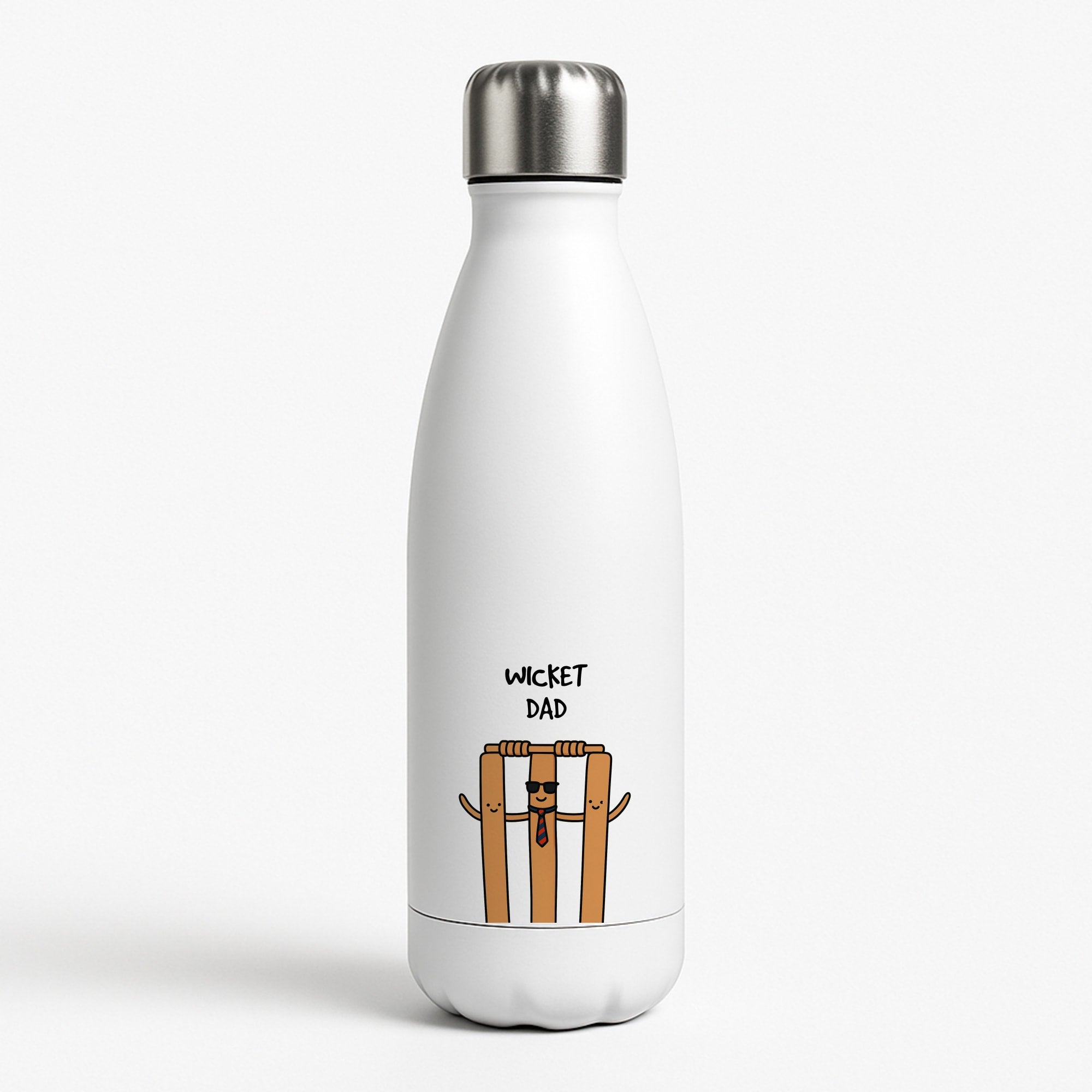 Wicket Dad - Father's Day White Water Bottle