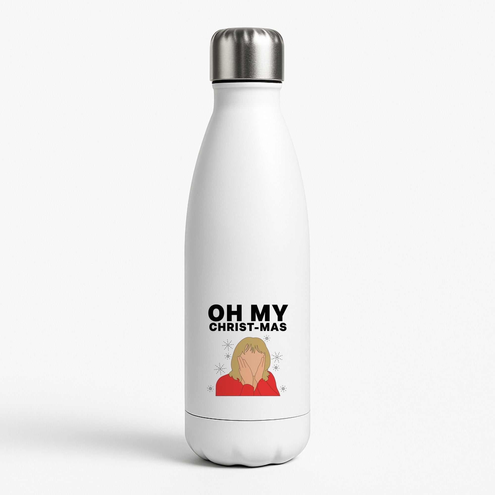Oh My Christ-Mas White Water Bottle