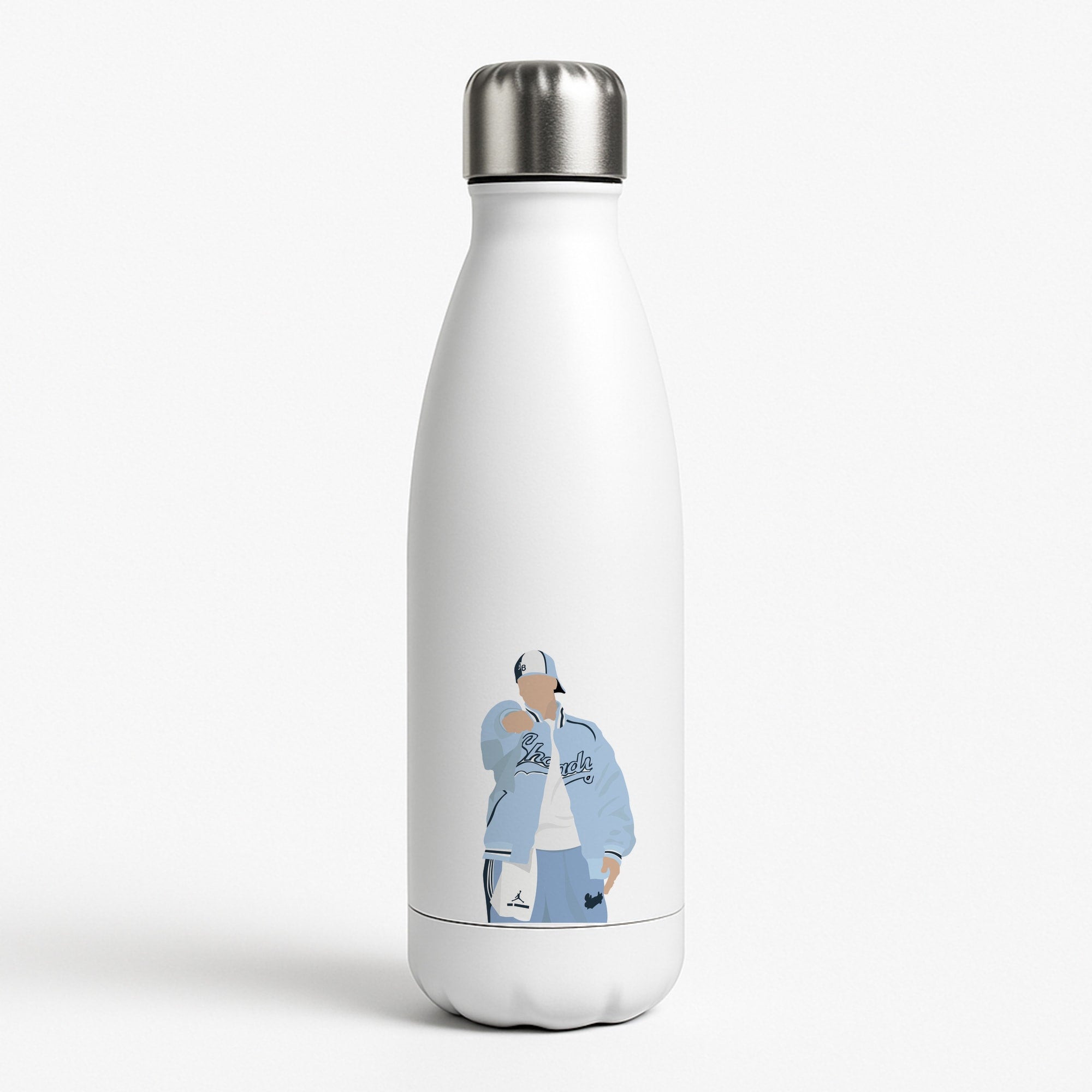 Tracksuit White Water Bottle