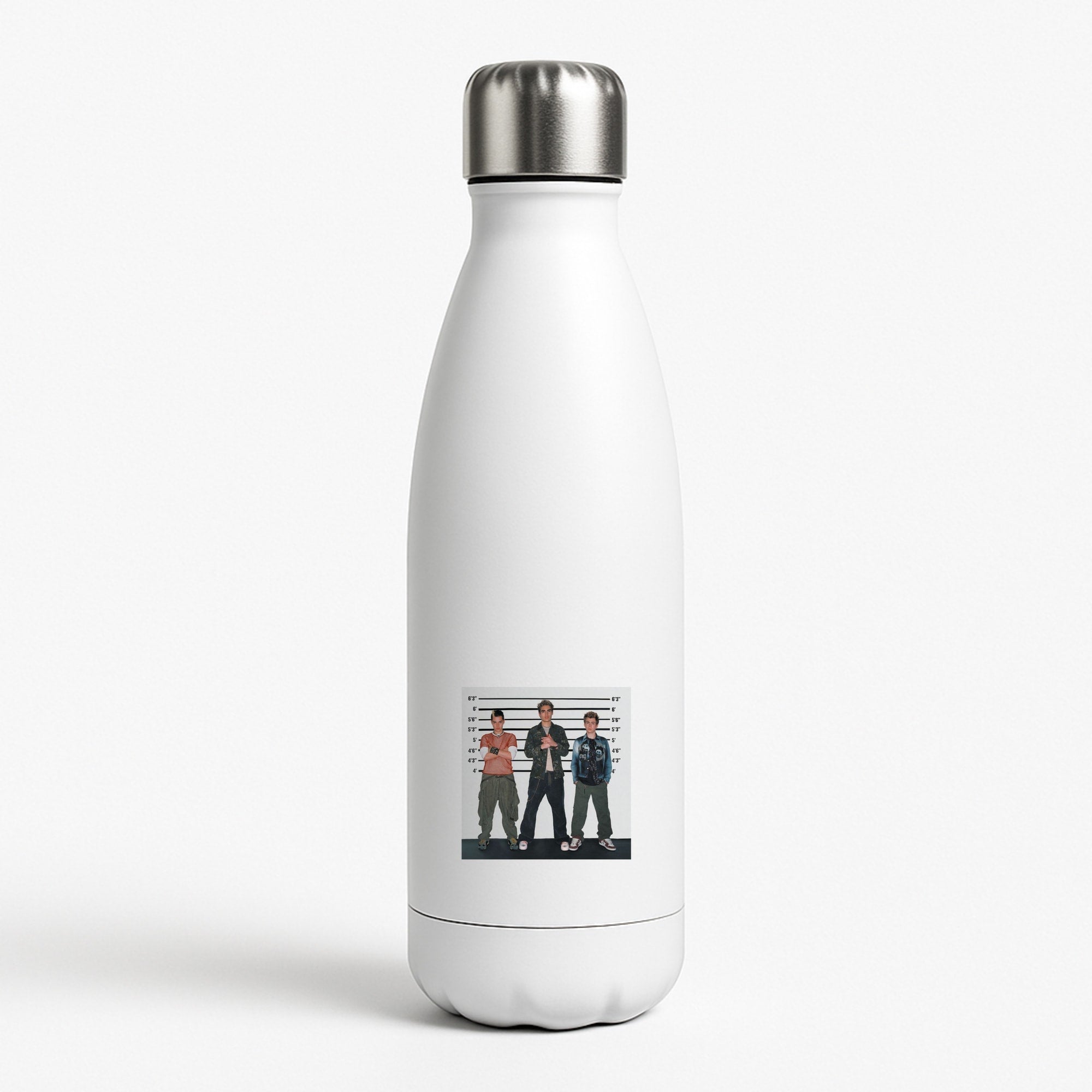 Height Chart - Bust Band White Water Bottle