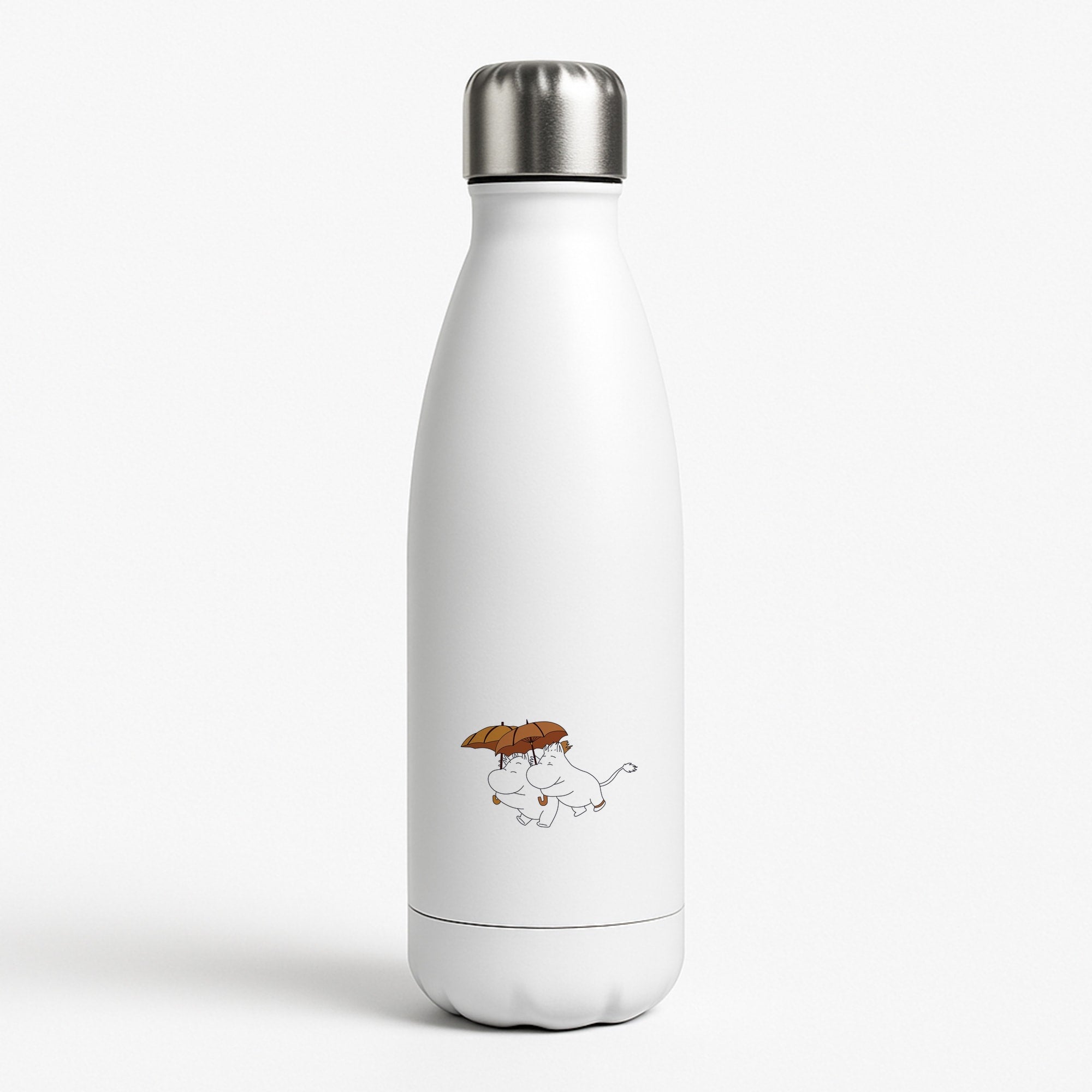 Moom Umbrellas White Water Bottle
