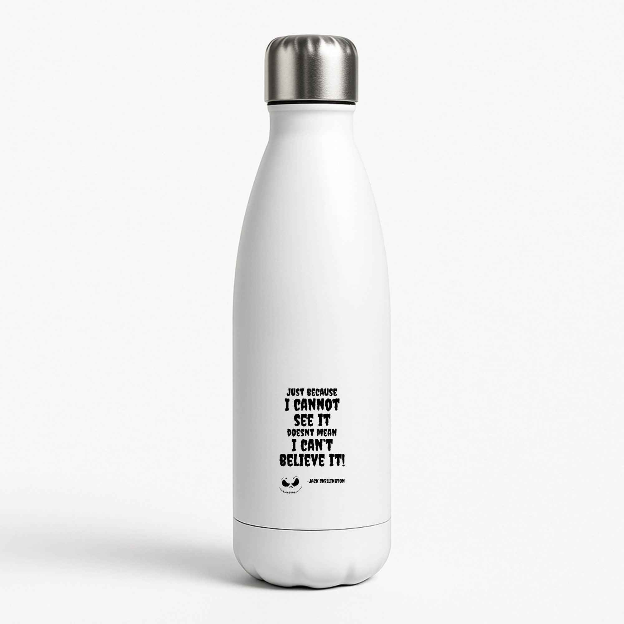 TNBC - Jack Skellington White Water Bottle