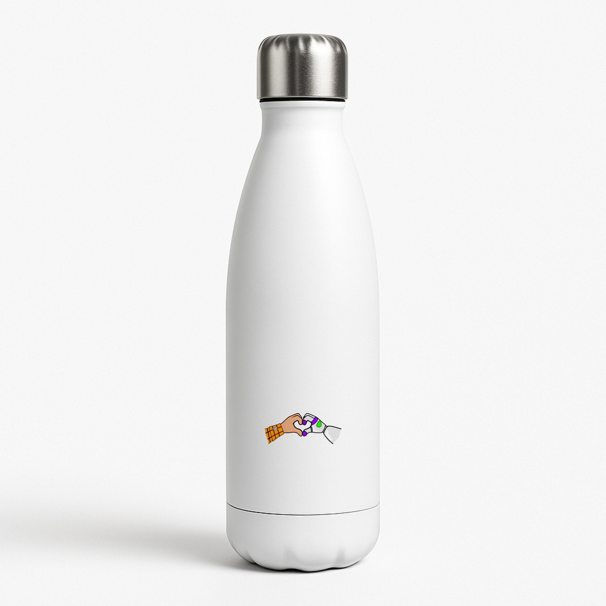 Woody And Buzz Love White Water Bottle